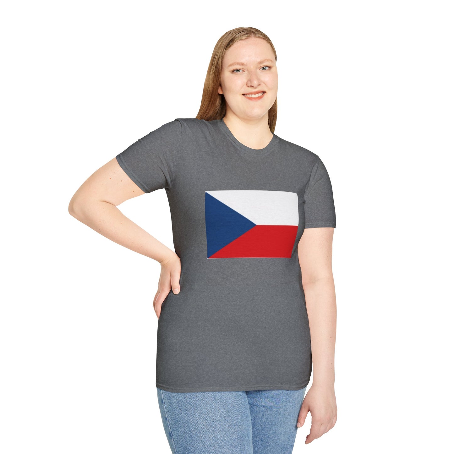 Unisex Softstyle T-Shirt -- Czechia