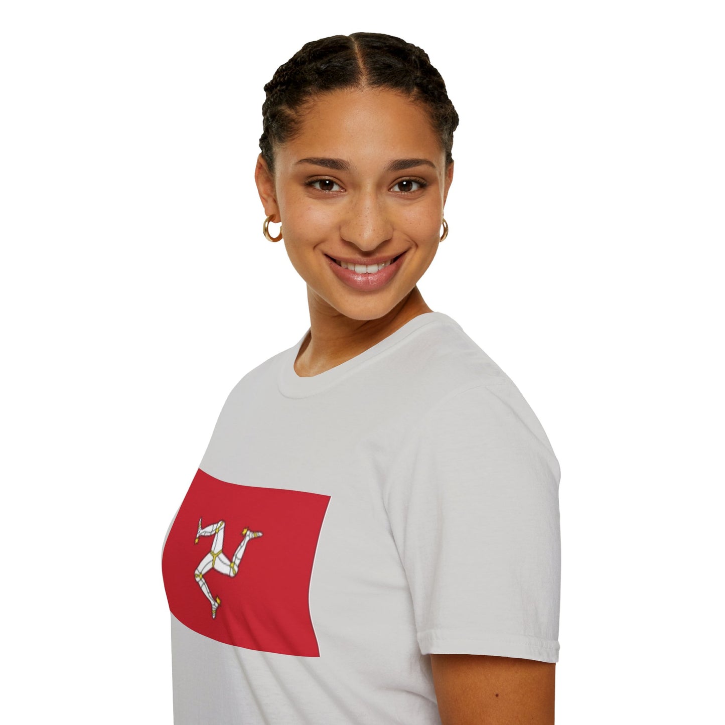 Unisex Softstyle T-Shirt -- Isle of Man