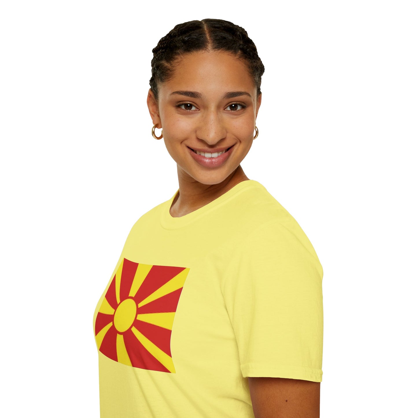Unisex Softstyle T-Shirt -- North Macedonia
