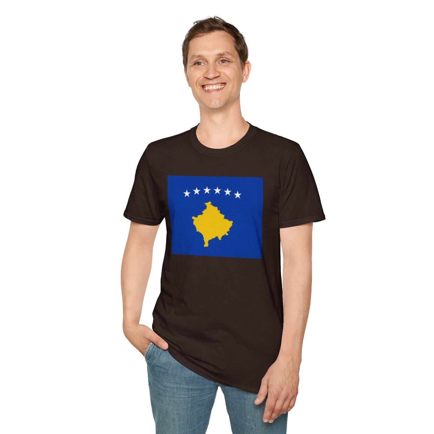Unisex Softstyle T-Shirt -- Kosovo