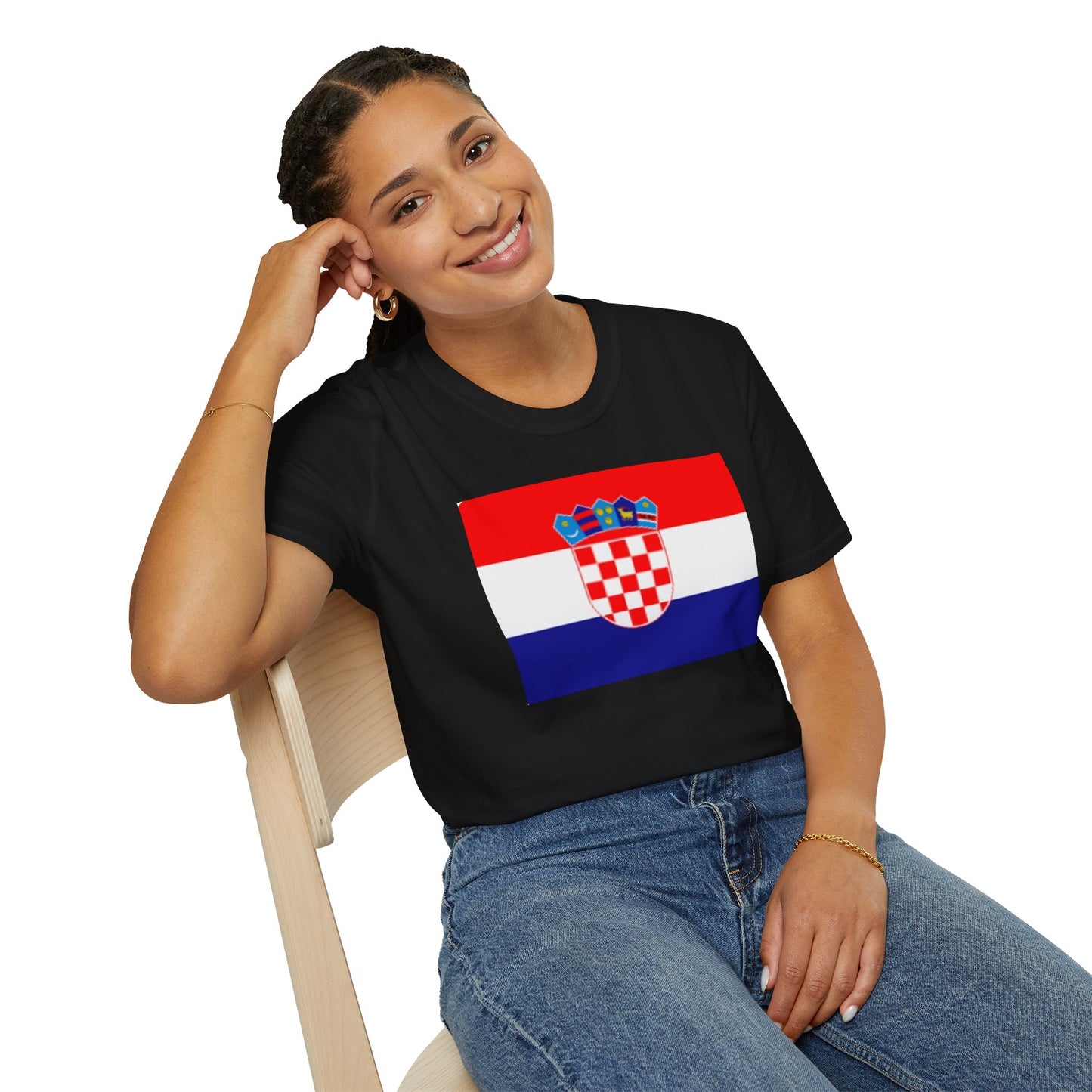 Unisex Softstyle T-Shirt -- Croatia