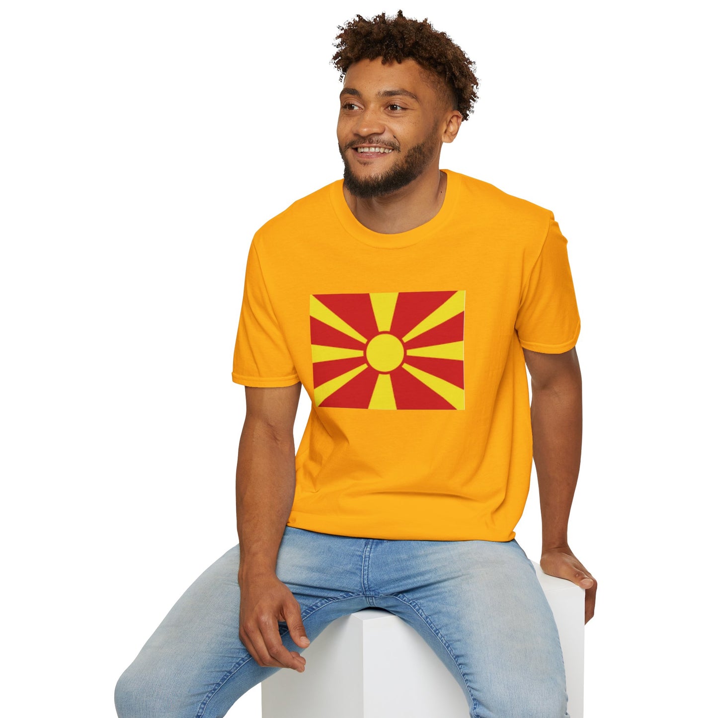 Unisex Softstyle T-Shirt -- North Macedonia