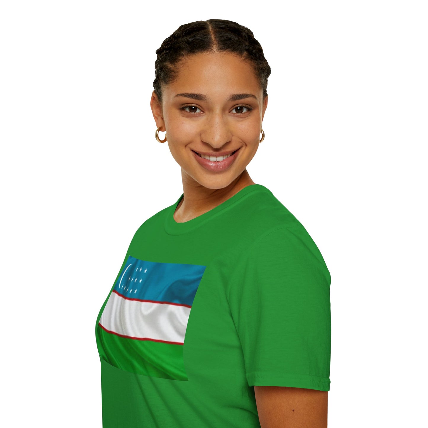 Unisex Softstyle T-Shirt -- Uzbekistan