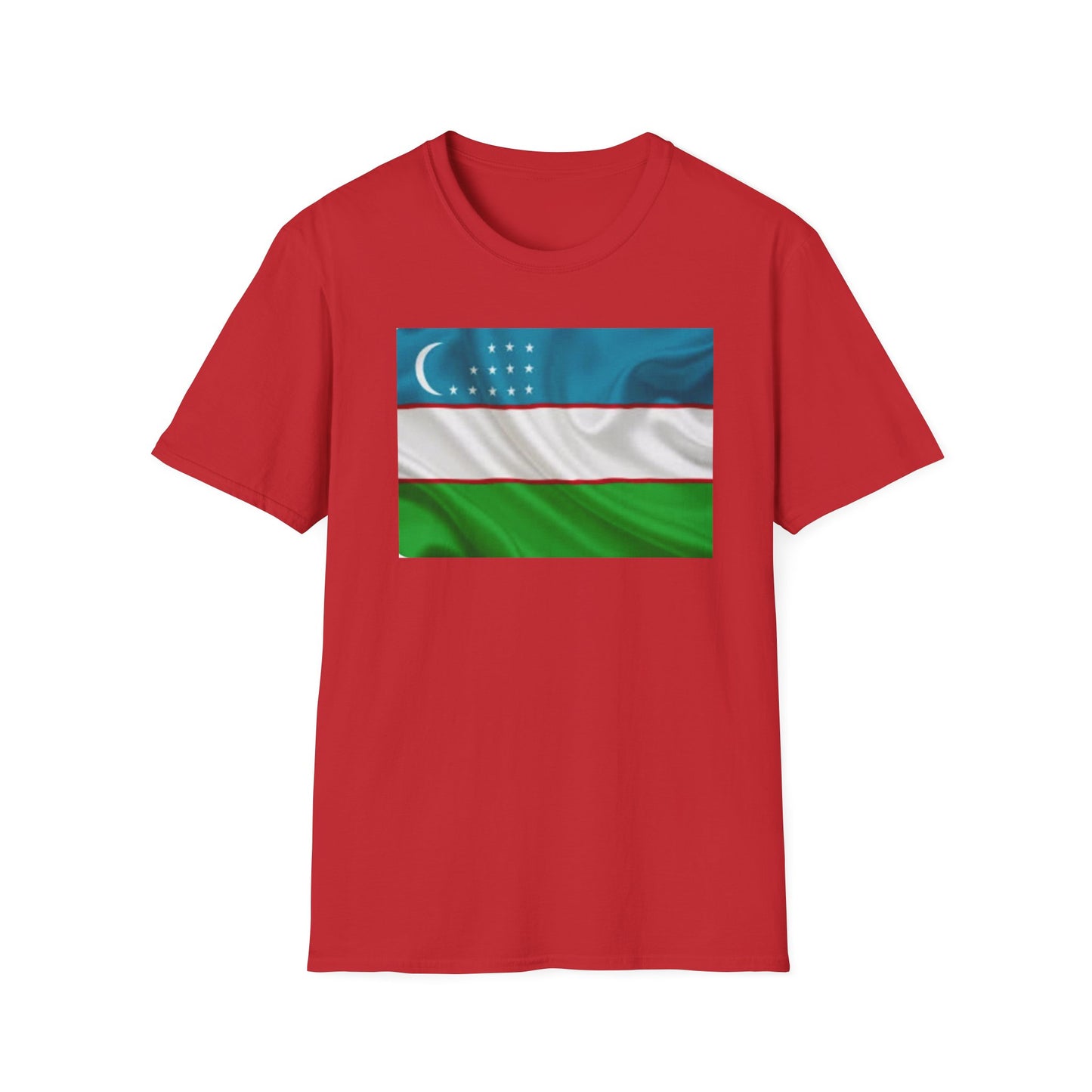 Unisex Softstyle T-Shirt -- Uzbekistan