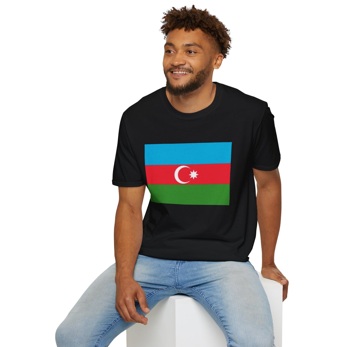 Unisex Softstyle T-Shirt -- Azerbaijan