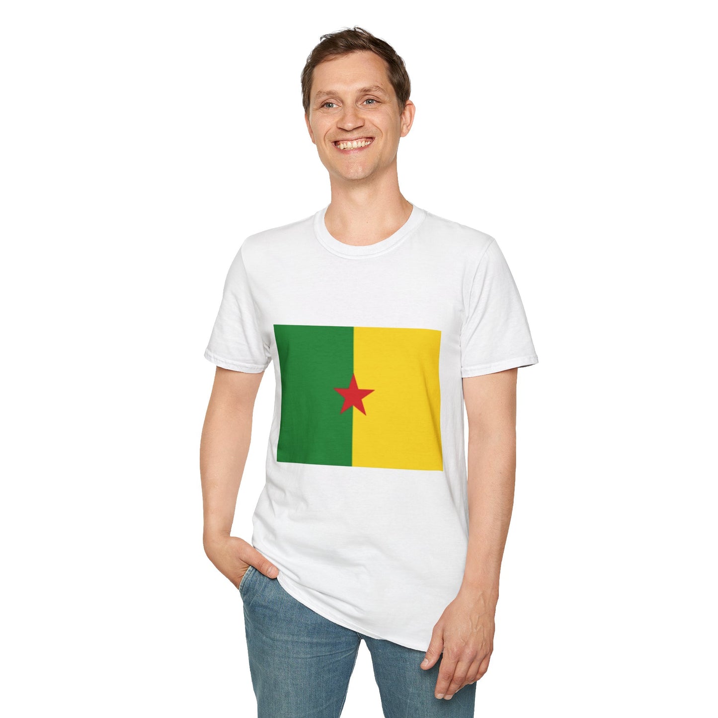Unisex Softstyle T-Shirt -- French Guiana