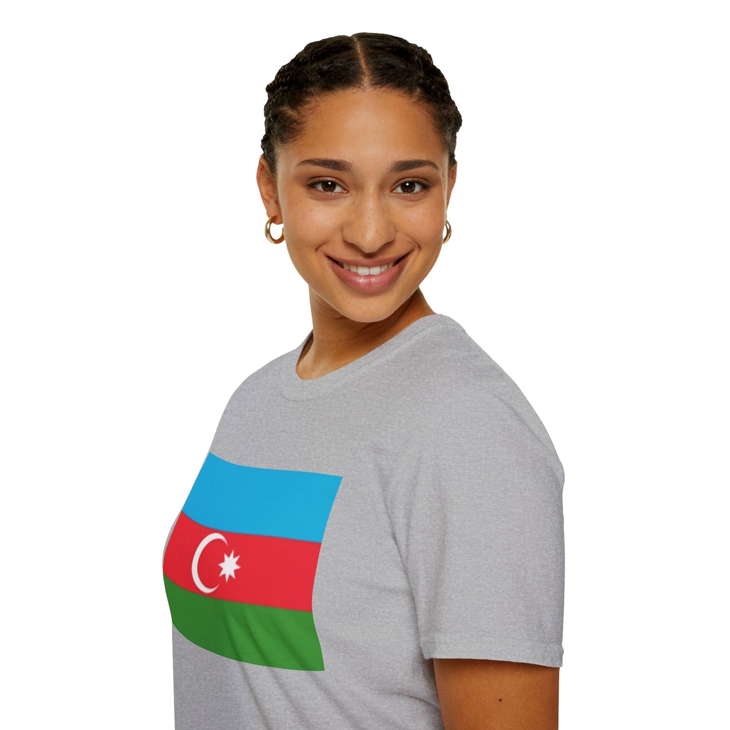 Unisex Softstyle T-Shirt -- Azerbaijan