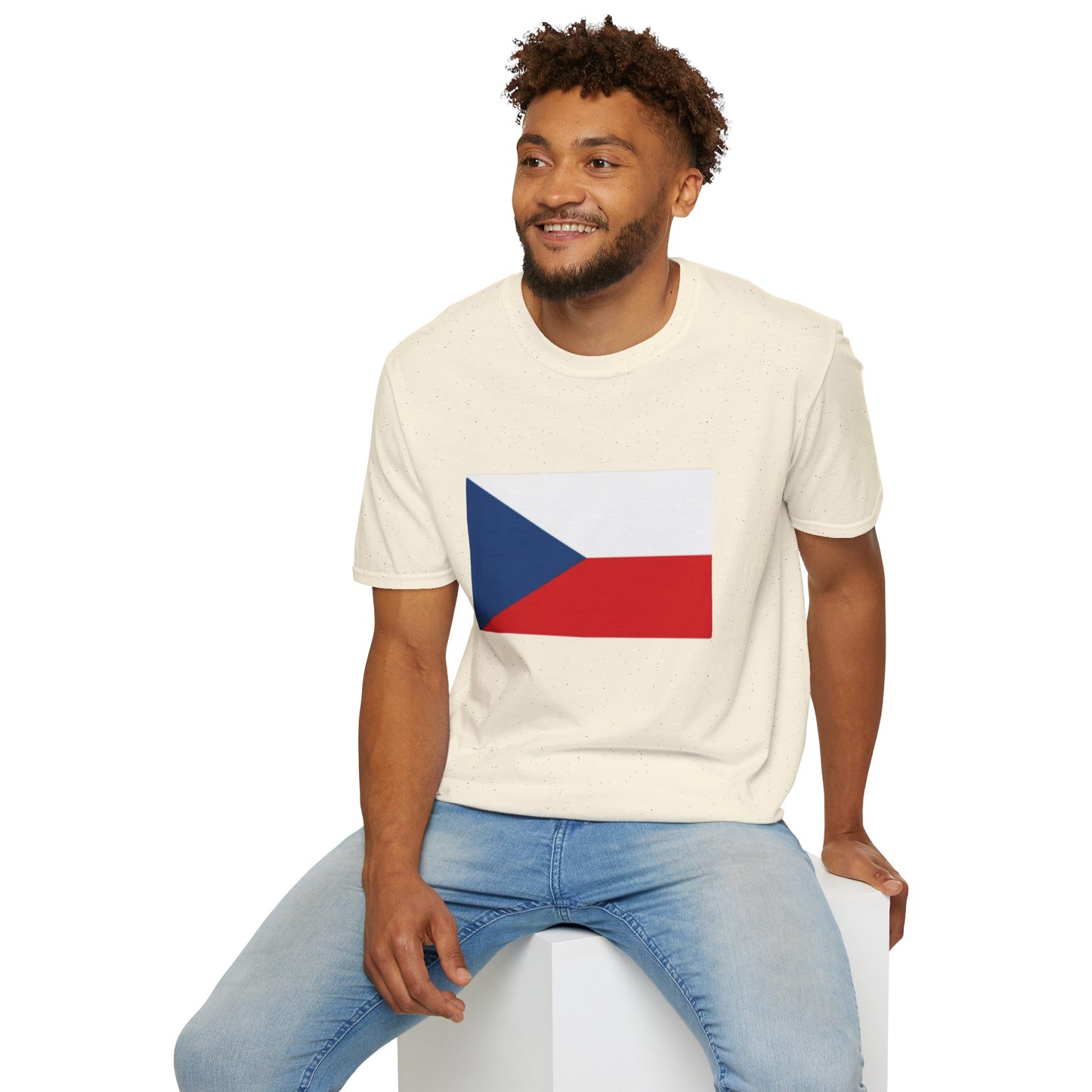 Unisex Softstyle T-Shirt -- Czechia