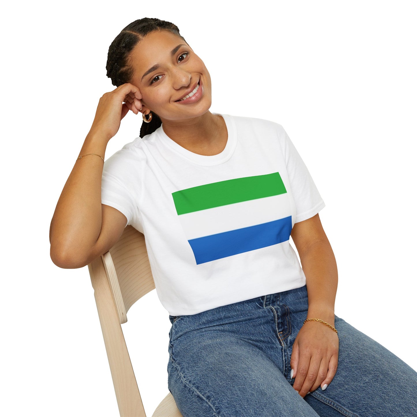Unisex Softstyle T-Shirt -- Sierra Leone