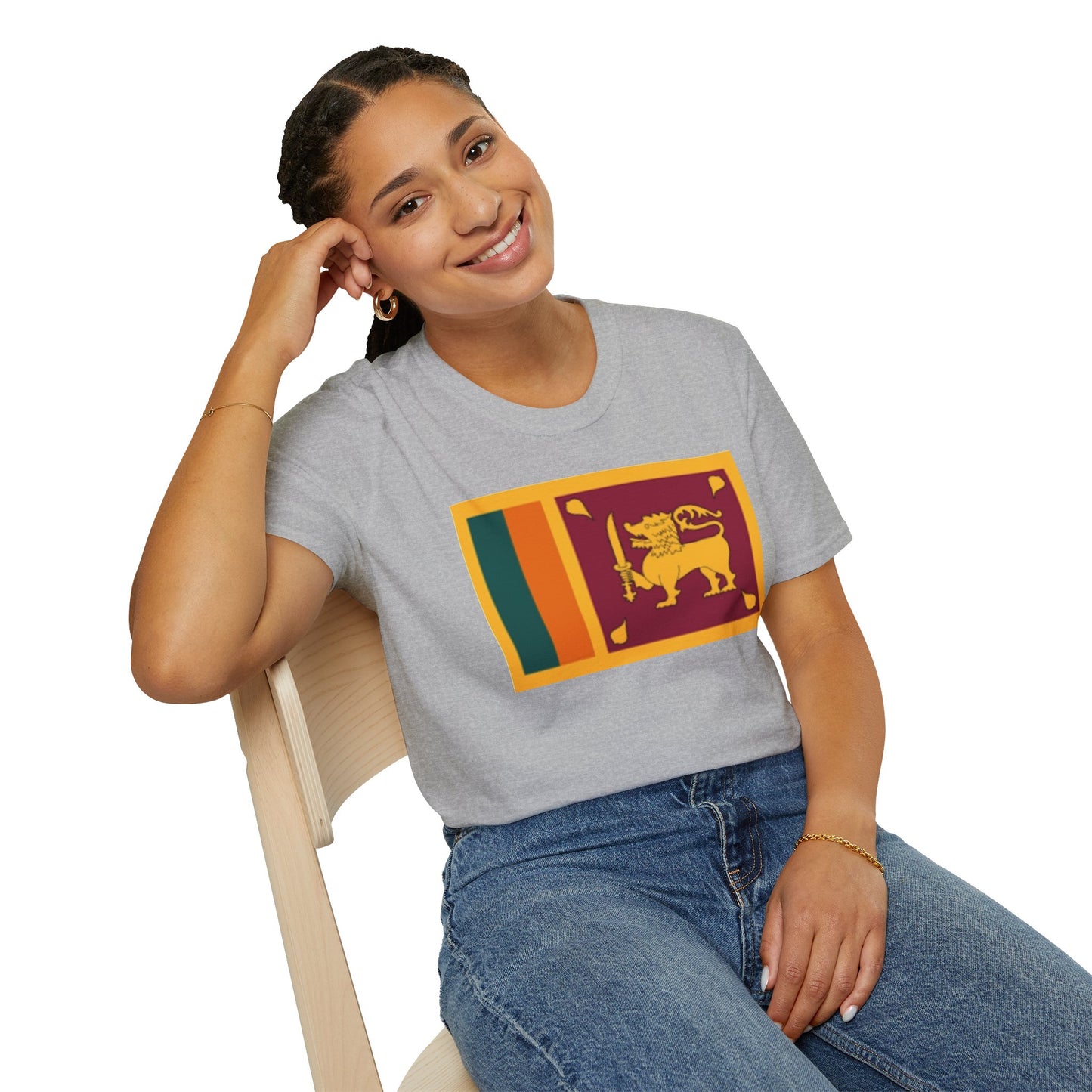 Unisex Softstyle T-Shirt -- Sri Lanka