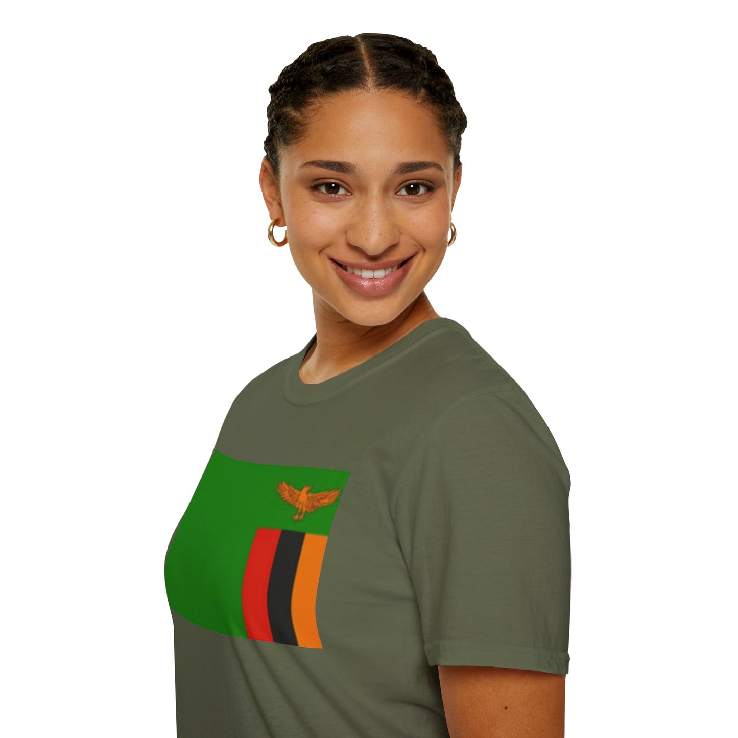 Unisex Softstyle T-Shirt -- Zambia