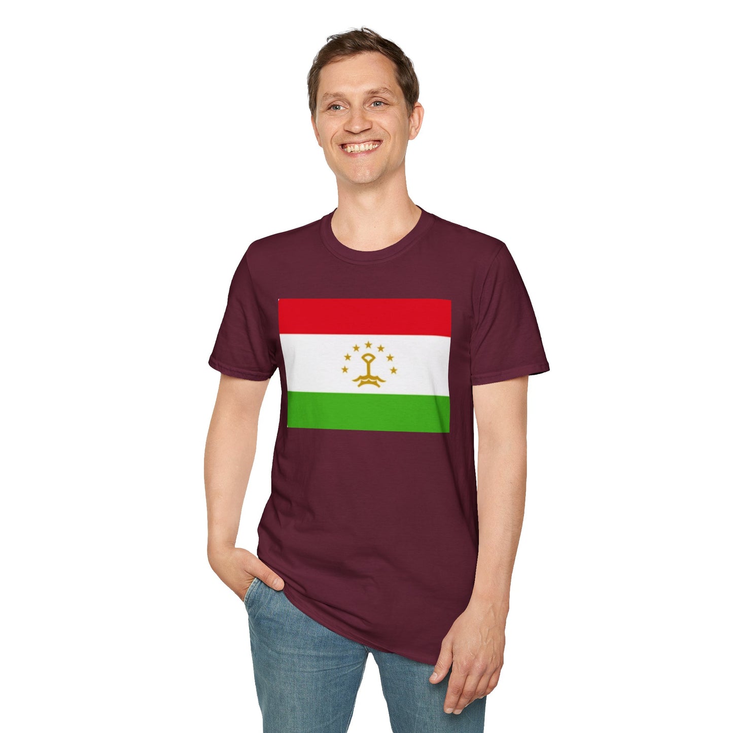 Unisex Softstyle T-Shirt -- Tajikistan