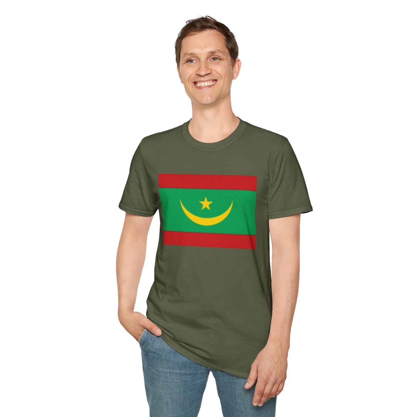 Unisex Softstyle T-Shirt -- Mauritania