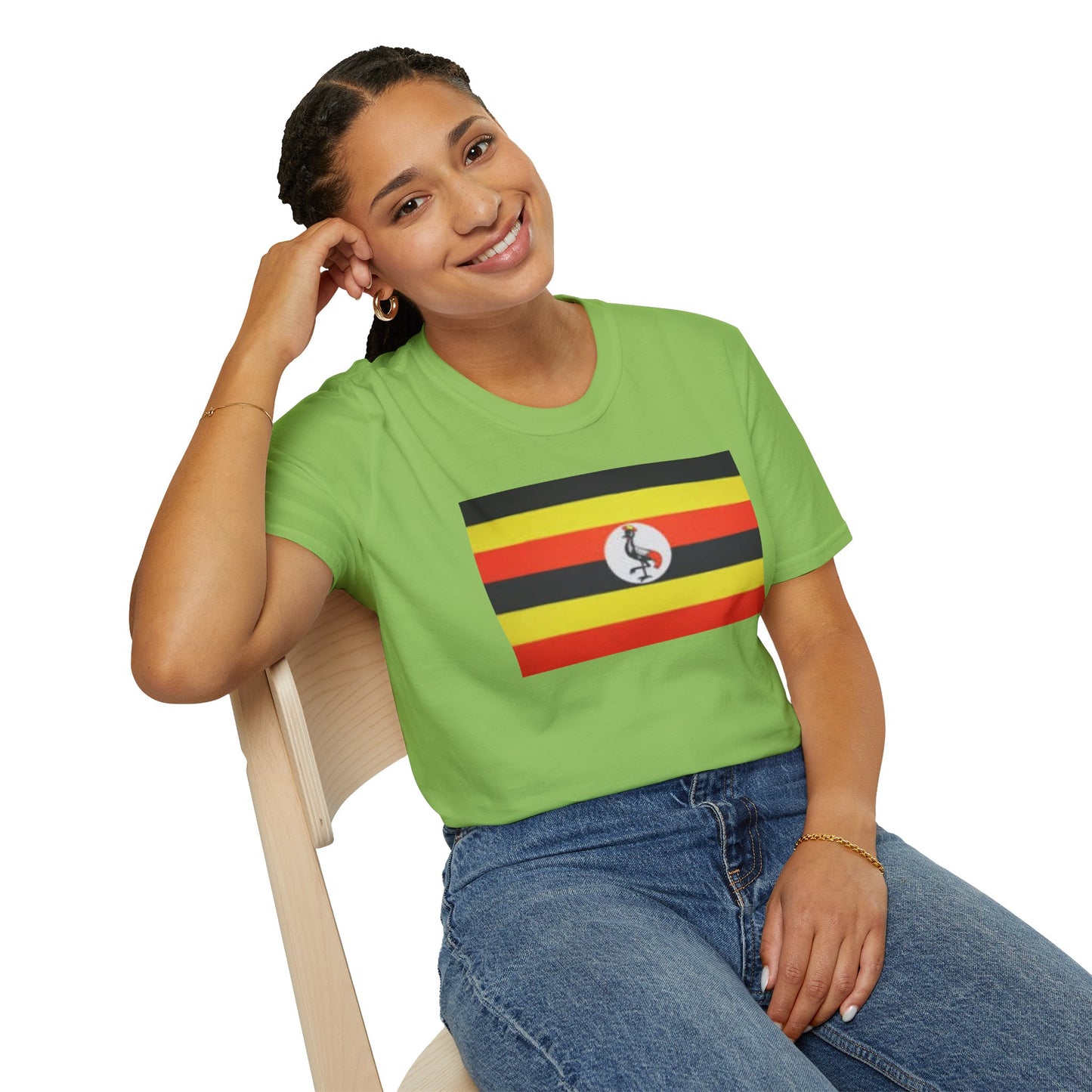 Unisex Softstyle T-Shirt -- Uganda