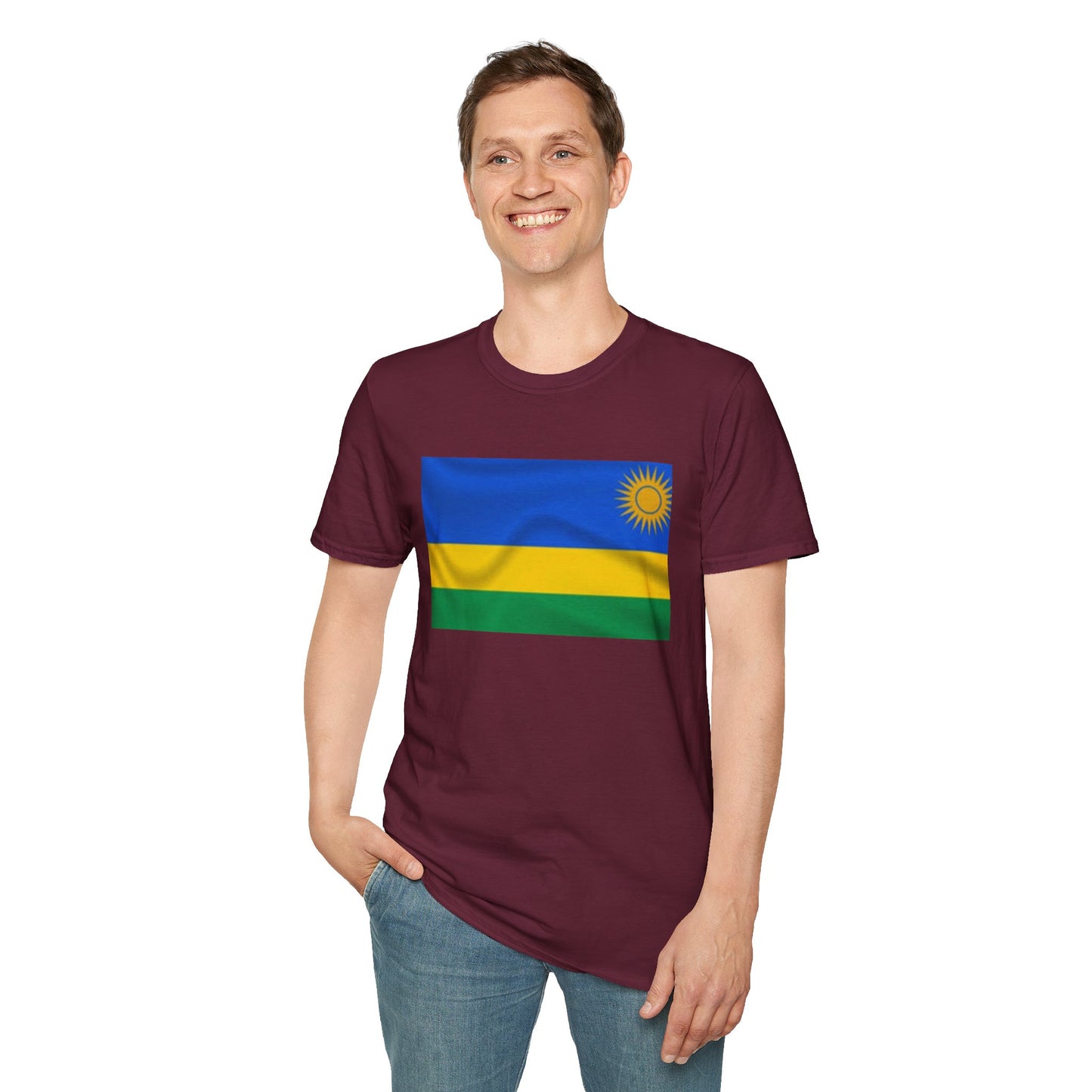 Unisex Softstyle T-Shirt -- Rwanda