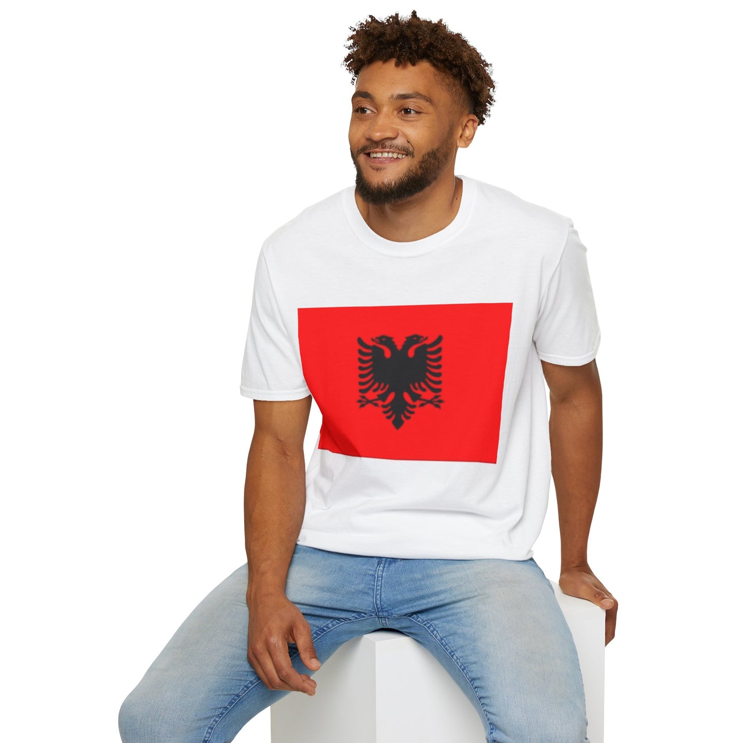 Unisex Softstyle T-Shirt -- Albania