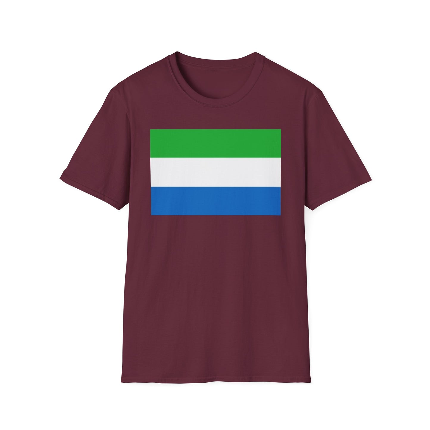 Unisex Softstyle T-Shirt -- Sierra Leone