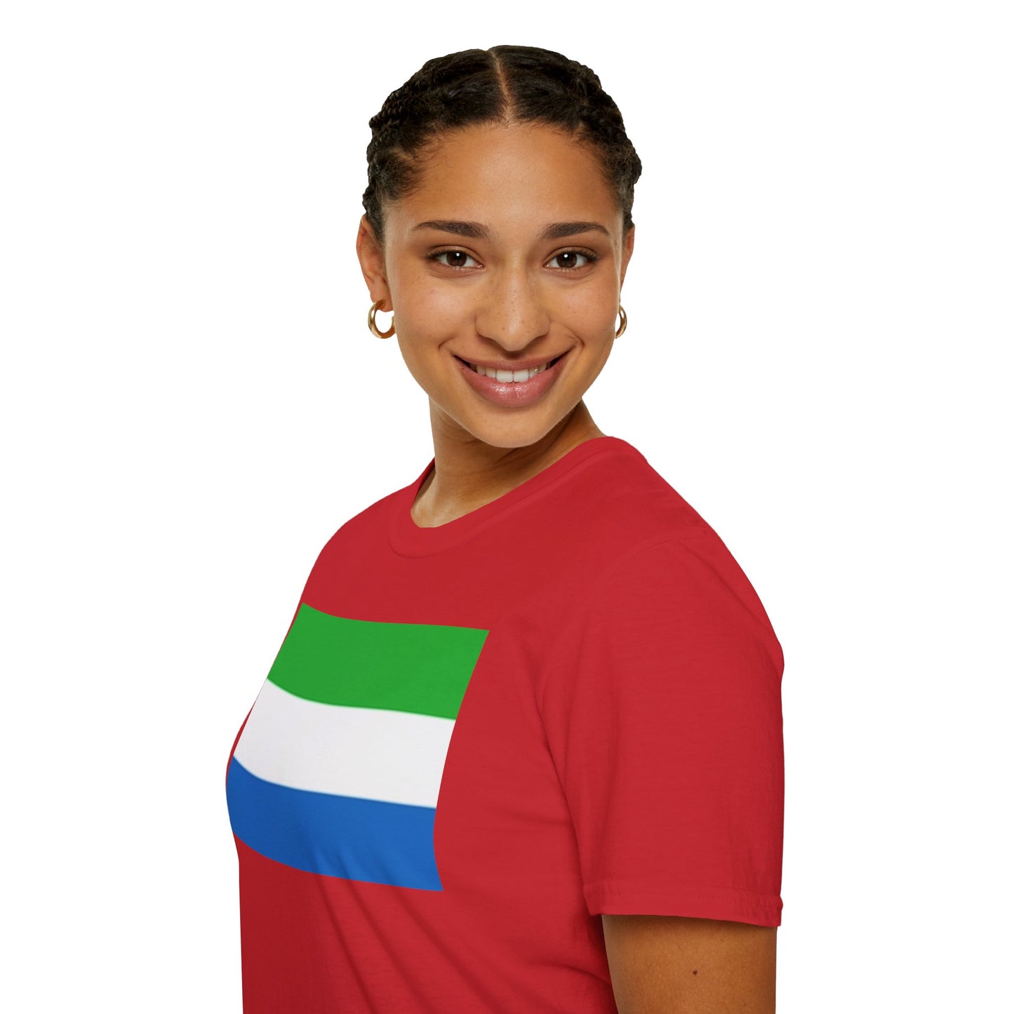 Unisex Softstyle T-Shirt -- Sierra Leone