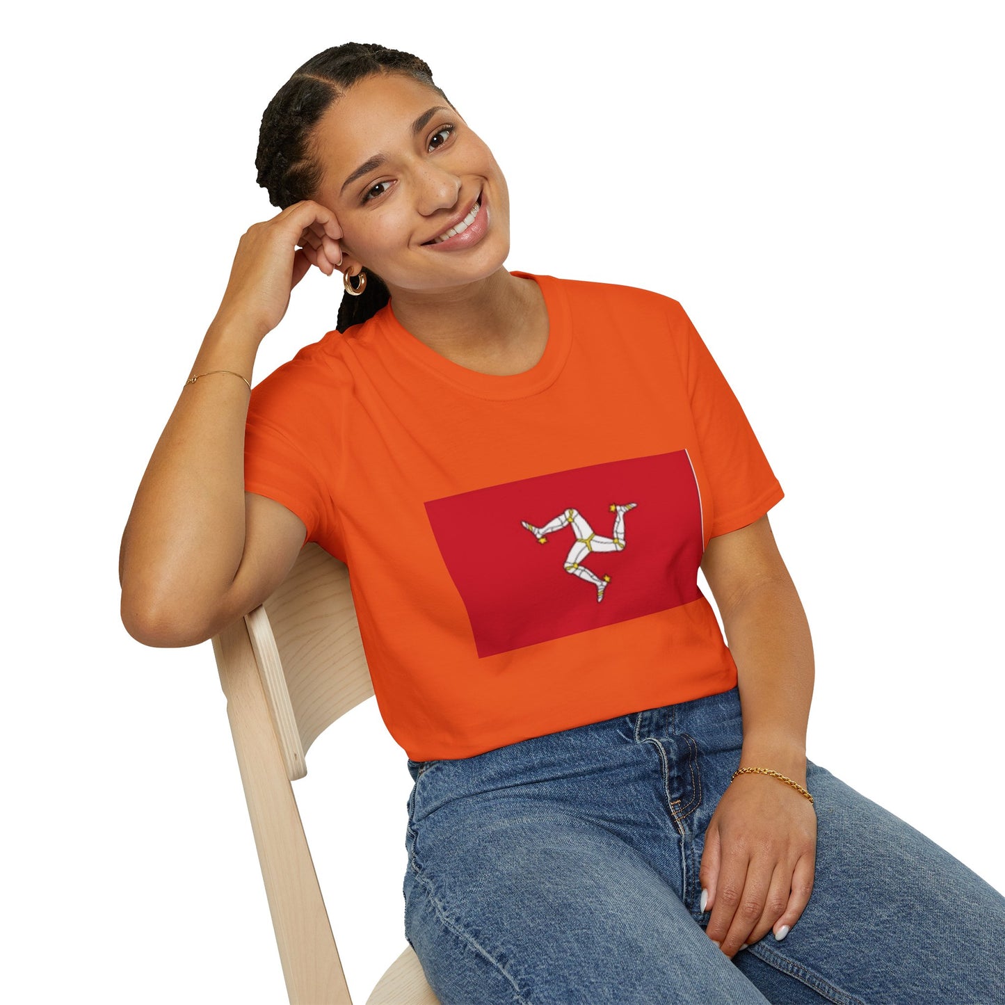 Unisex Softstyle T-Shirt -- Isle of Man