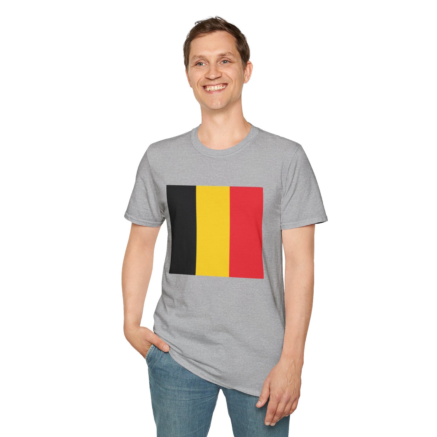 Unisex Softstyle T-Shirt -- Belgium