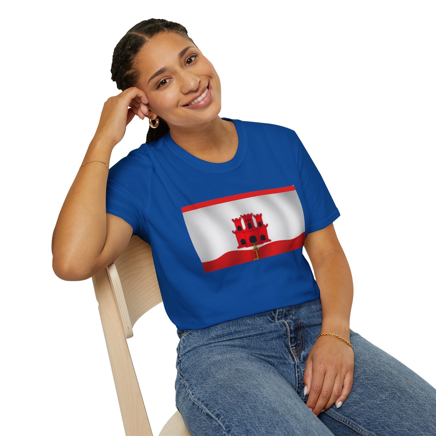 Unisex Softstyle T-Shirt -- Gibraltar