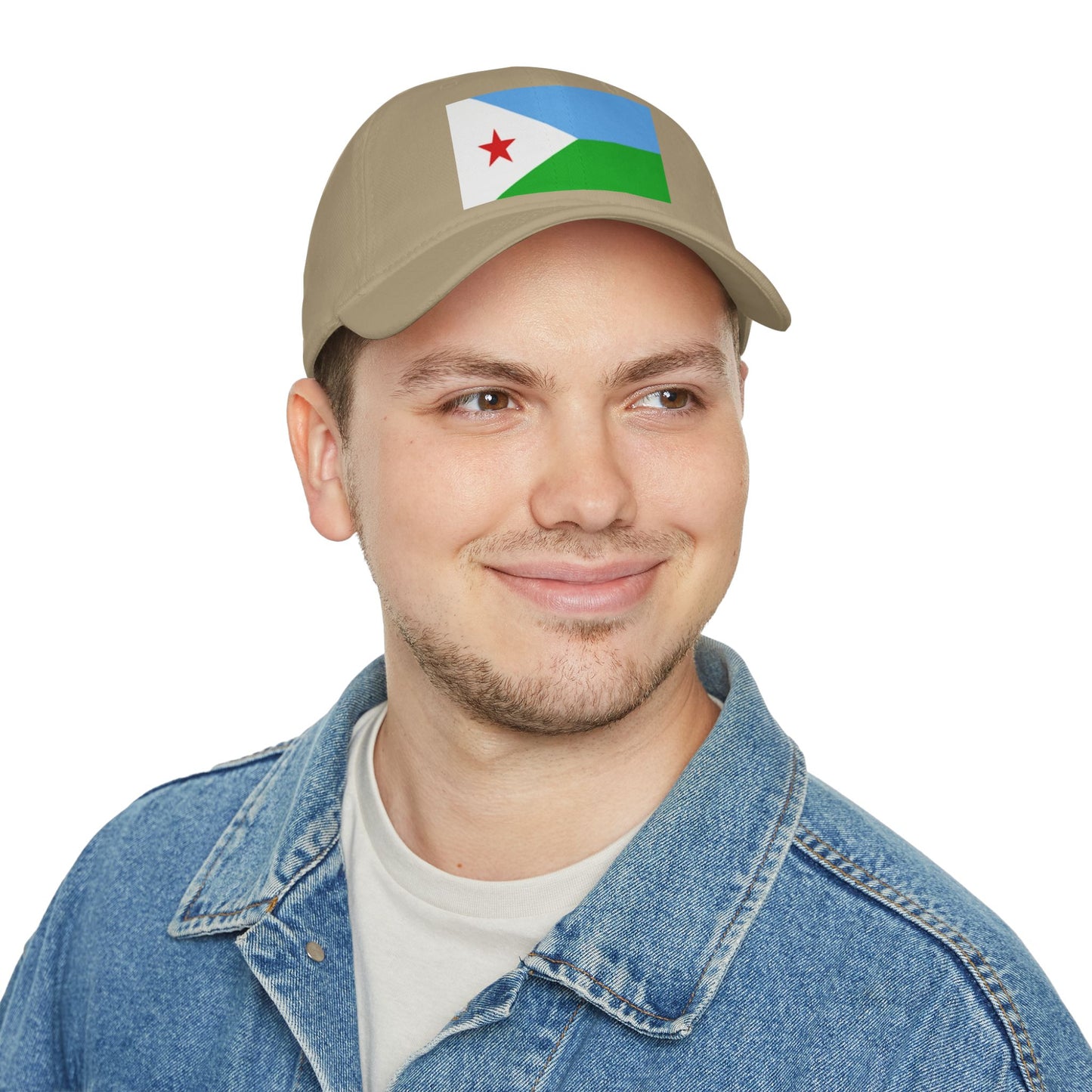 Low Profile Baseball Cap -- Djibouti