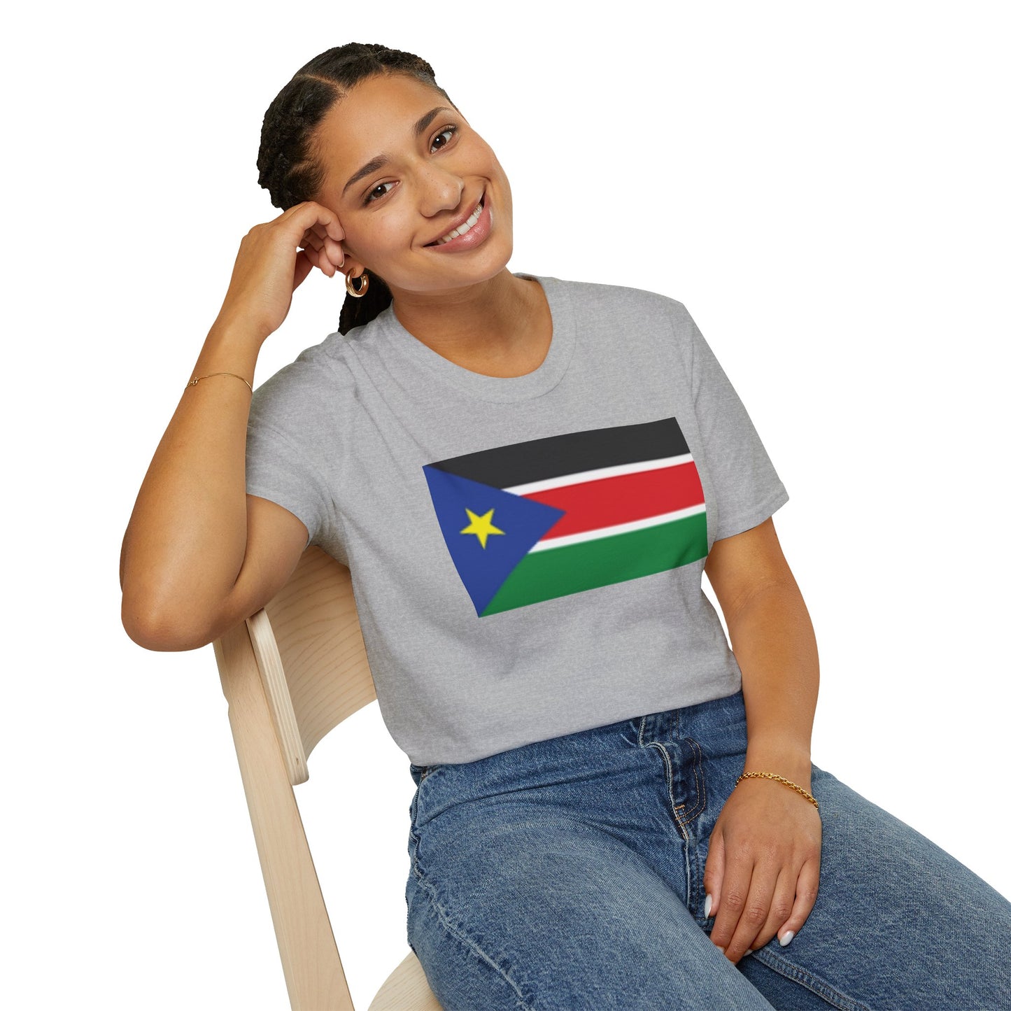 Unisex Softstyle T-Shirt -- South Sudan