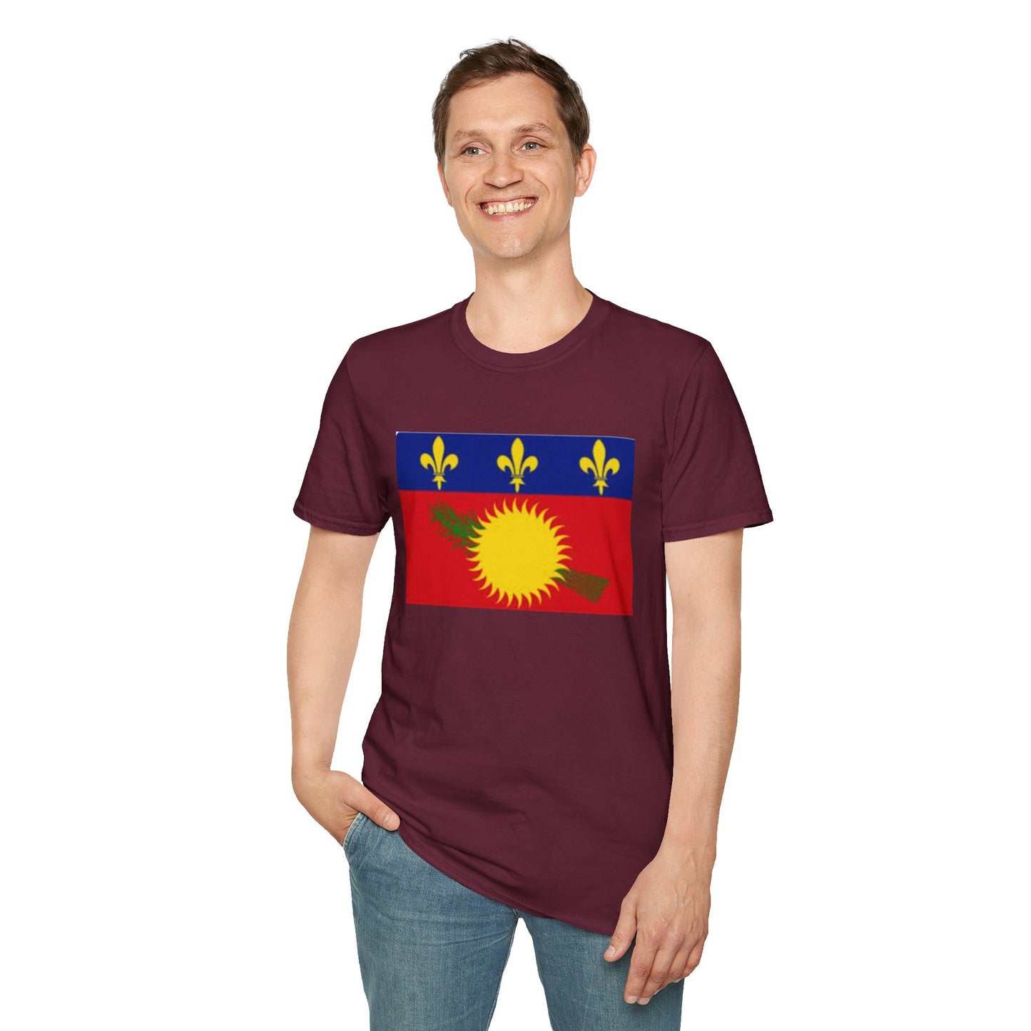 Unisex Softstyle T-Shirt -- Guadeloupe