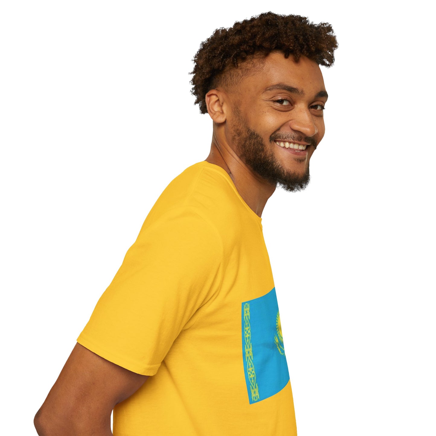 Unisex Softstyle T-Shirt -- Kazakhstan