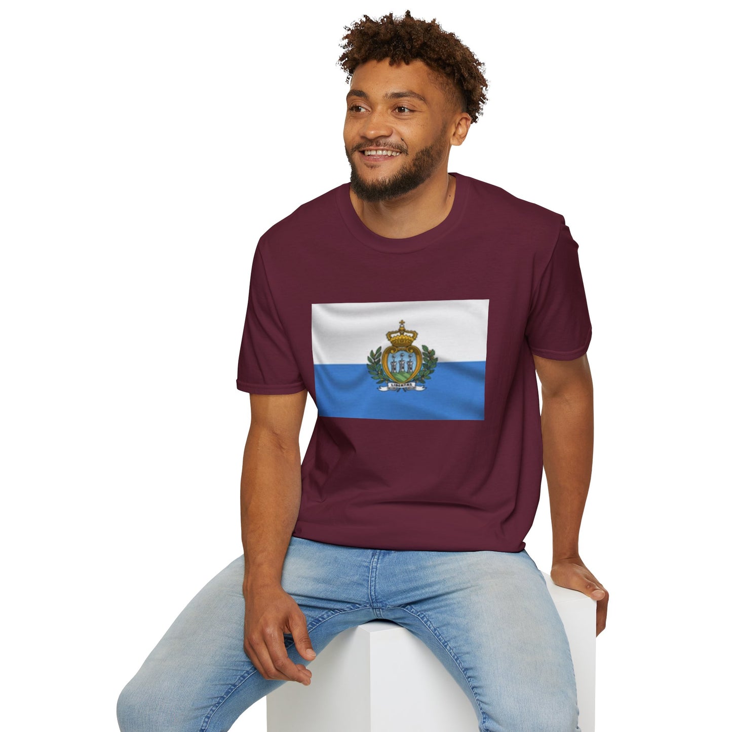 Unisex Softstyle T-Shirt -- San Marino