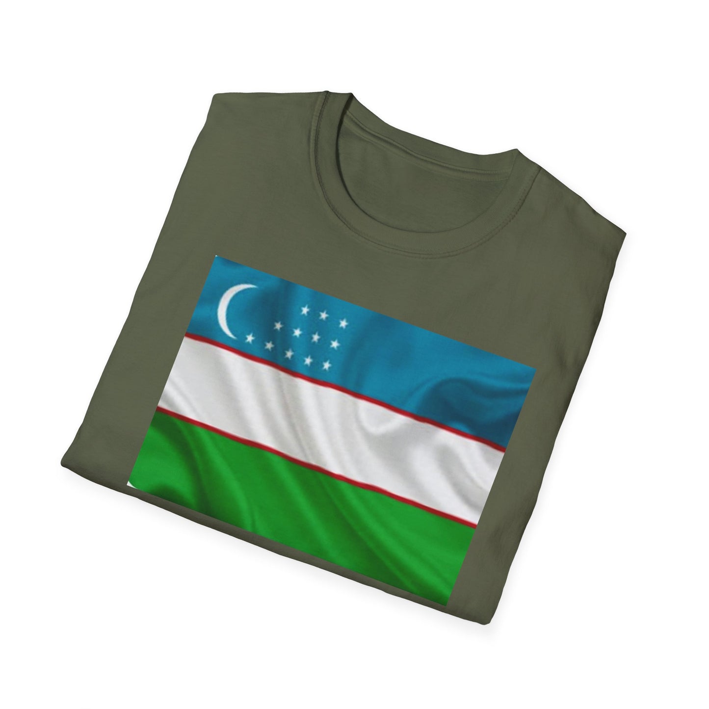 Unisex Softstyle T-Shirt -- Uzbekistan