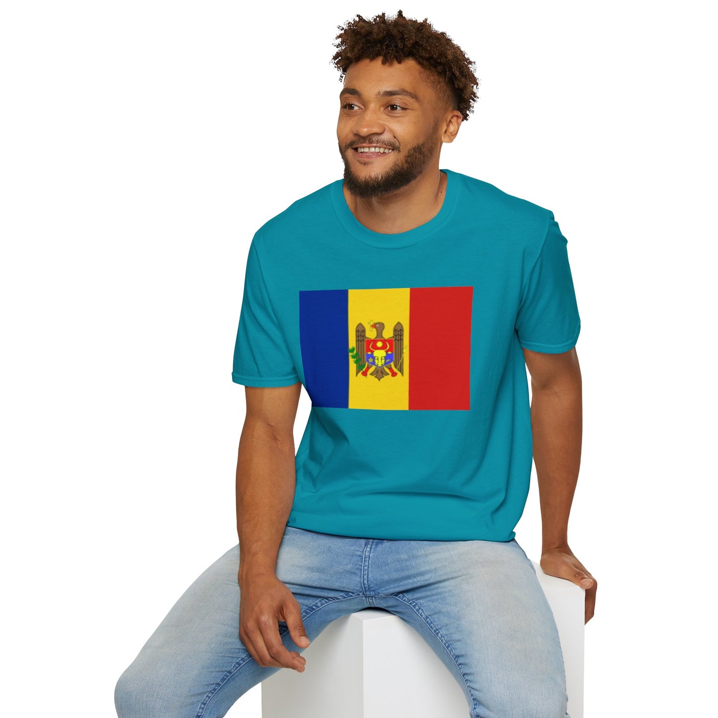 Unisex Softstyle T-Shirt -- Moldova