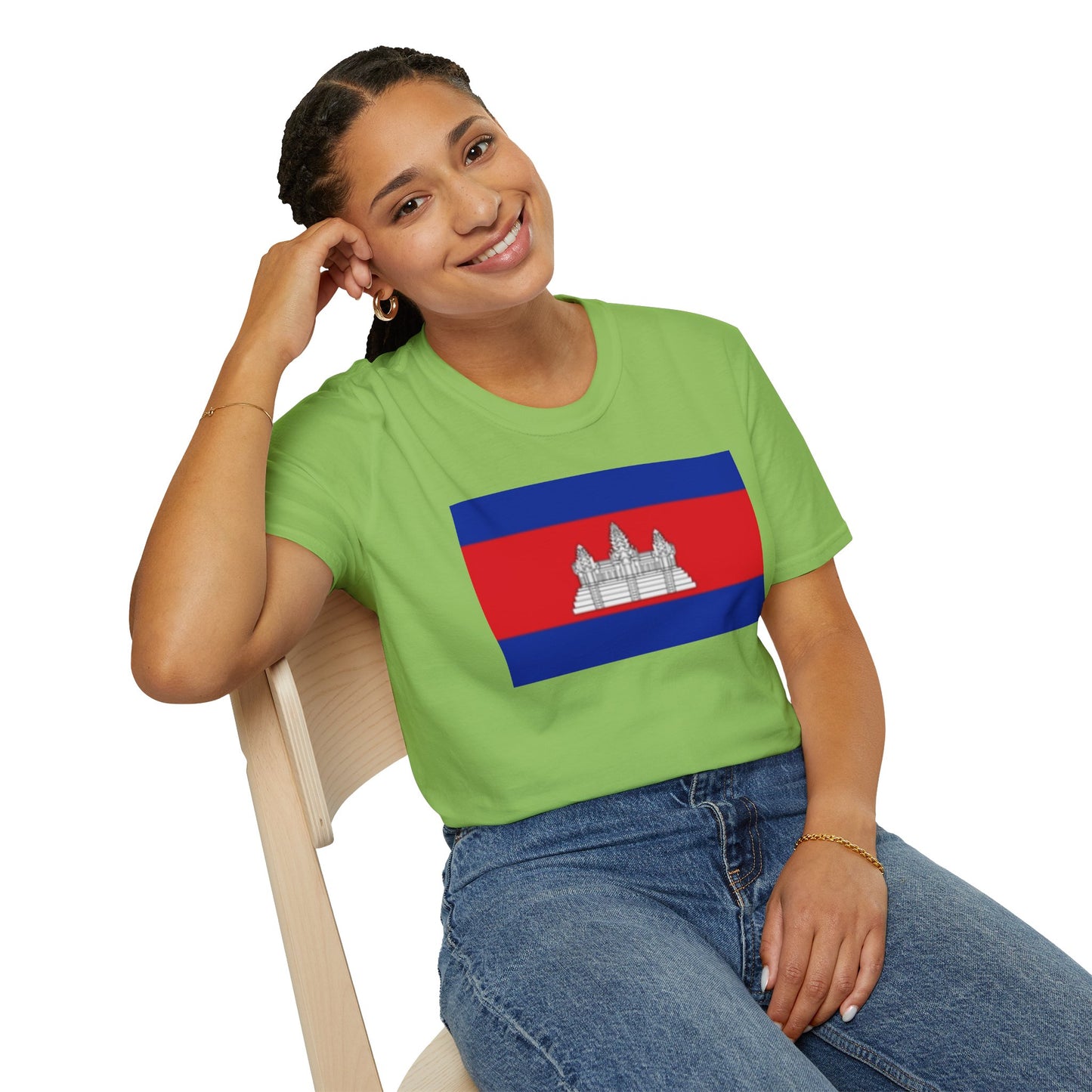Unisex Softstyle T-Shirt -- Cambodia