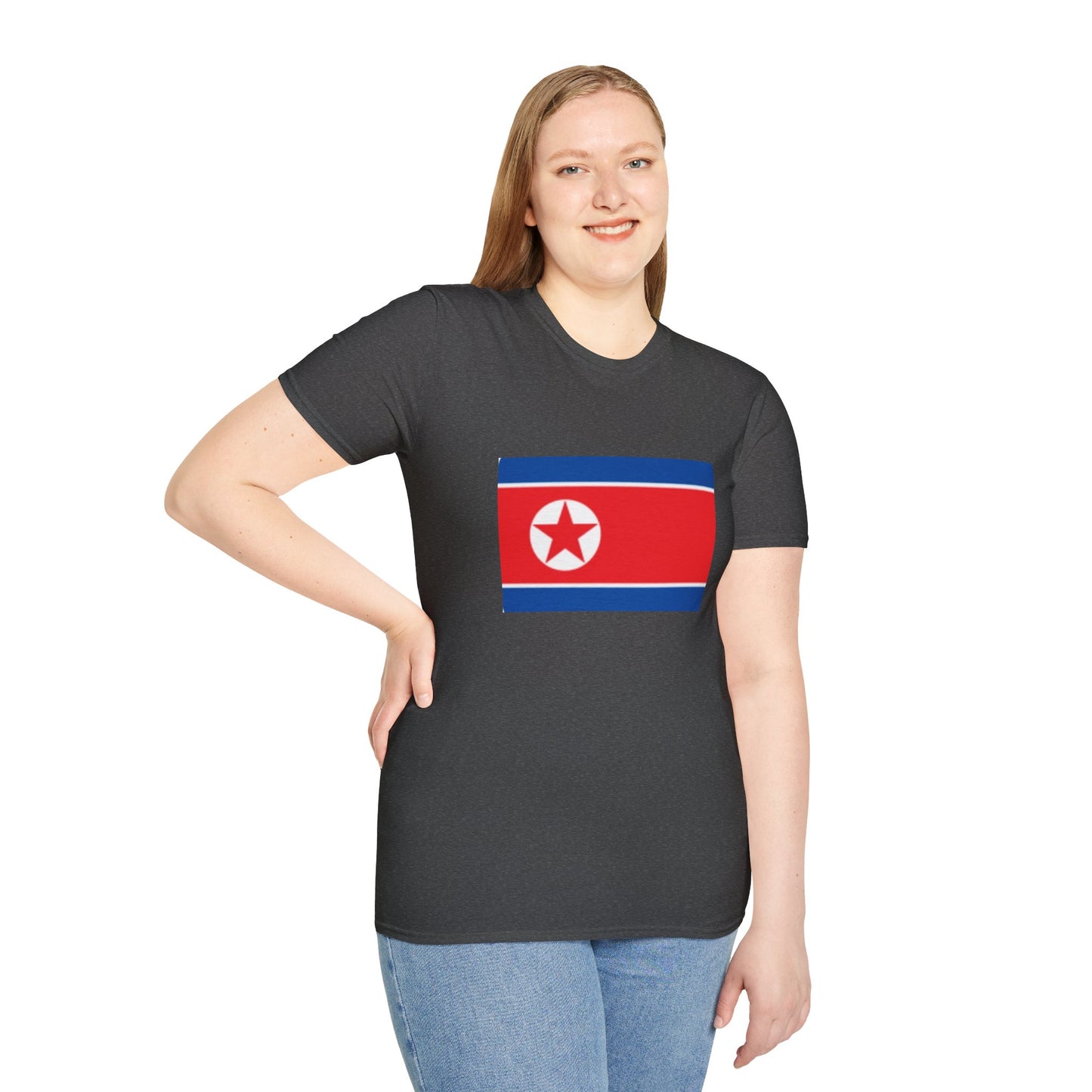 Unisex Softstyle T-Shirt -- North Korea