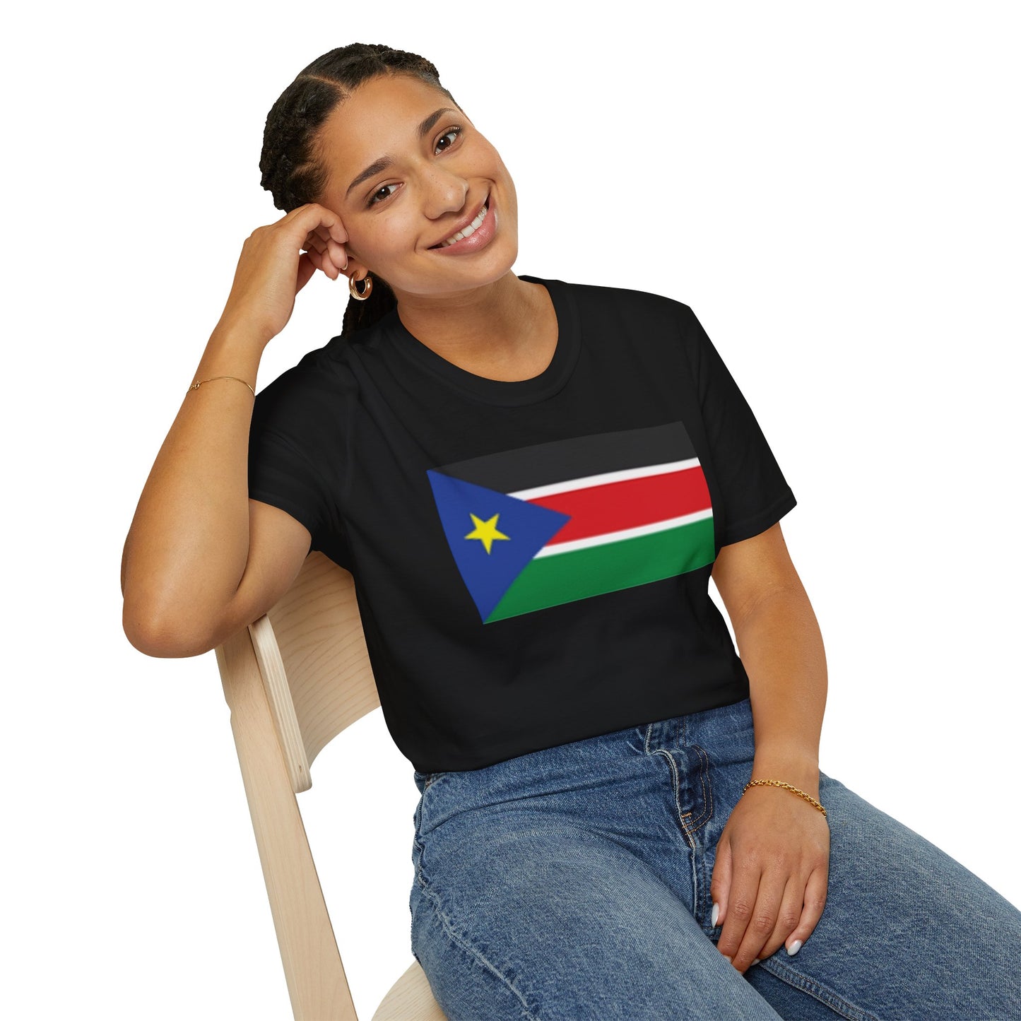Unisex Softstyle T-Shirt -- South Sudan