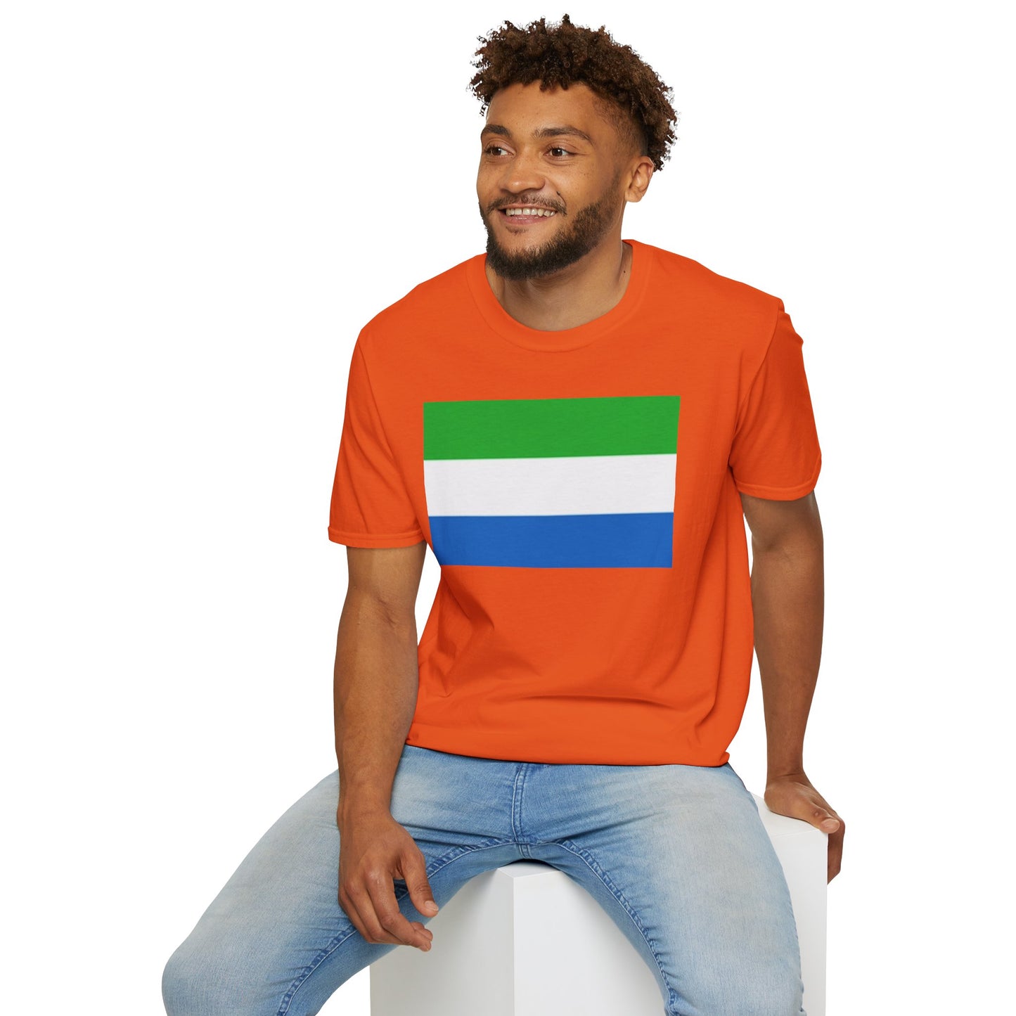 Unisex Softstyle T-Shirt -- Sierra Leone