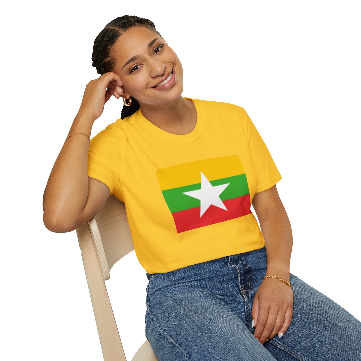 Unisex Softstyle T-Shirt -- Myanmar