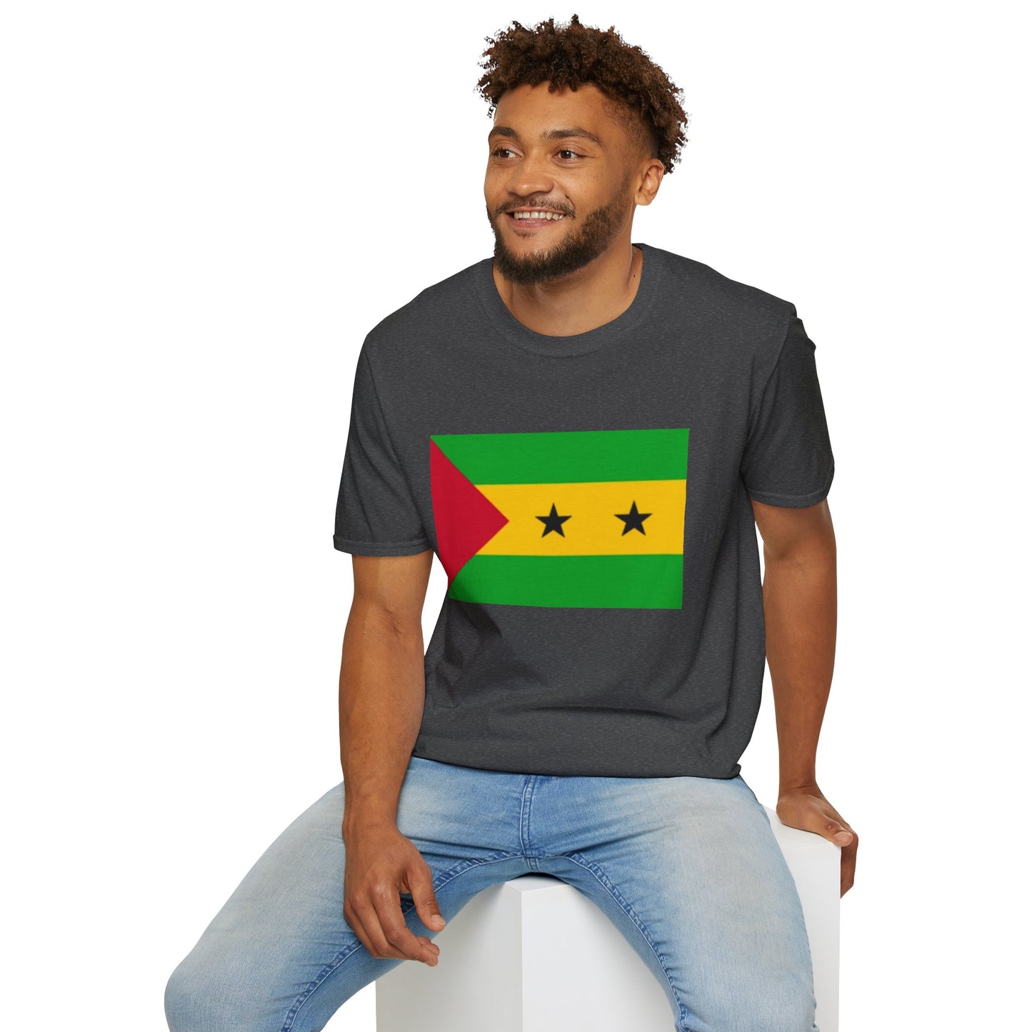 Unisex Softstyle T-Shirt -- Sao Tome and Principe