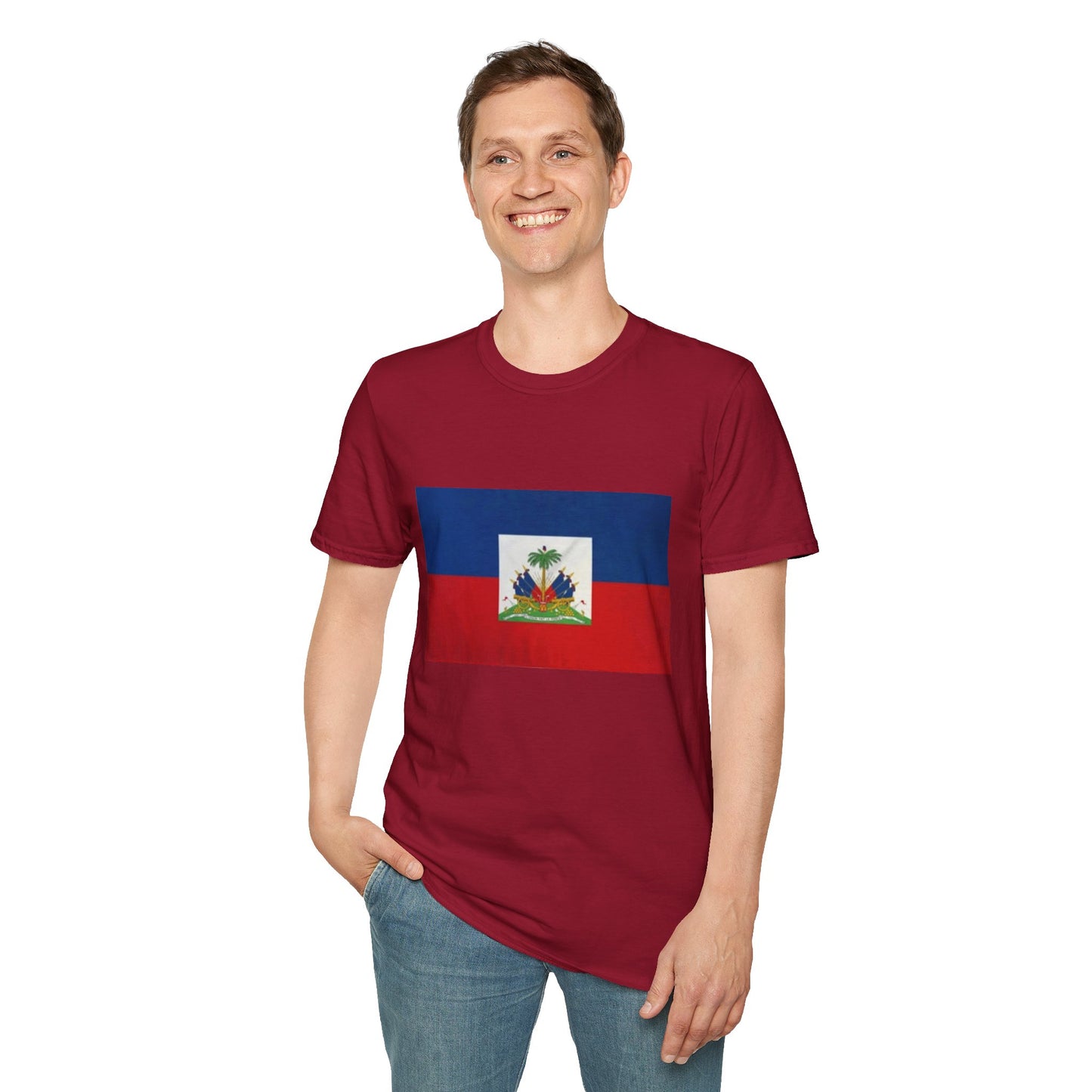 Unisex Softstyle T-Shirt -- Haiti