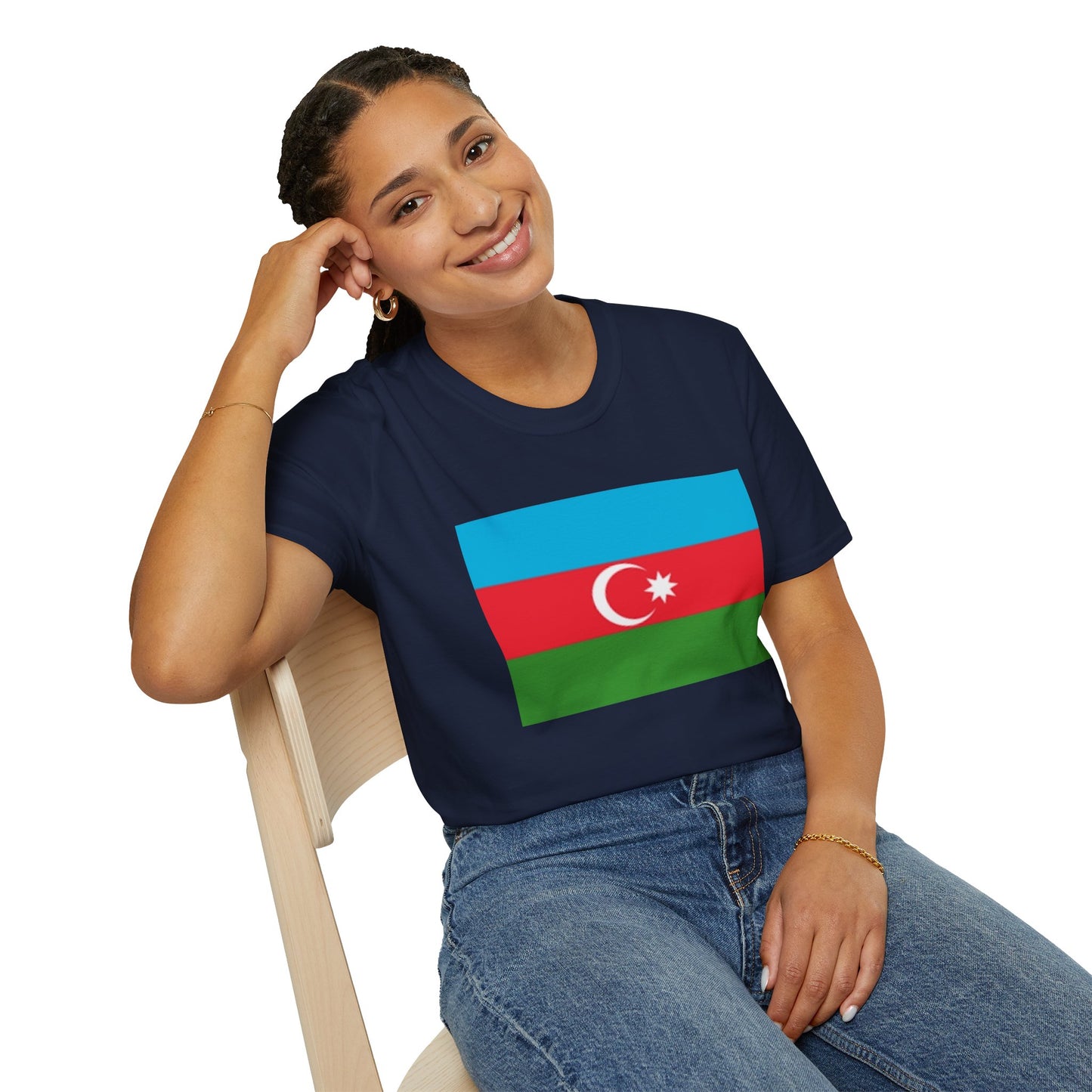 Unisex Softstyle T-Shirt -- Azerbaijan