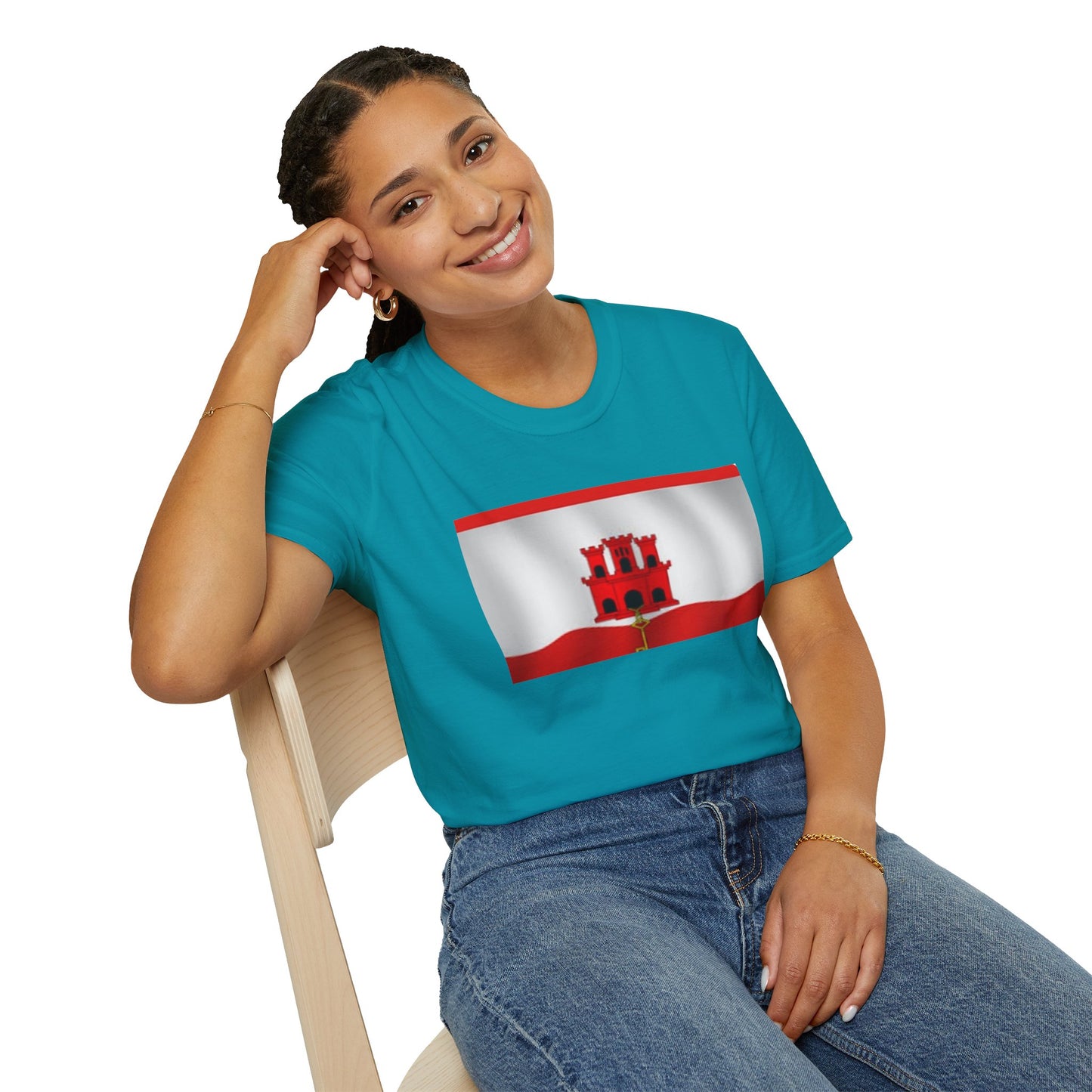 Unisex Softstyle T-Shirt -- Gibraltar