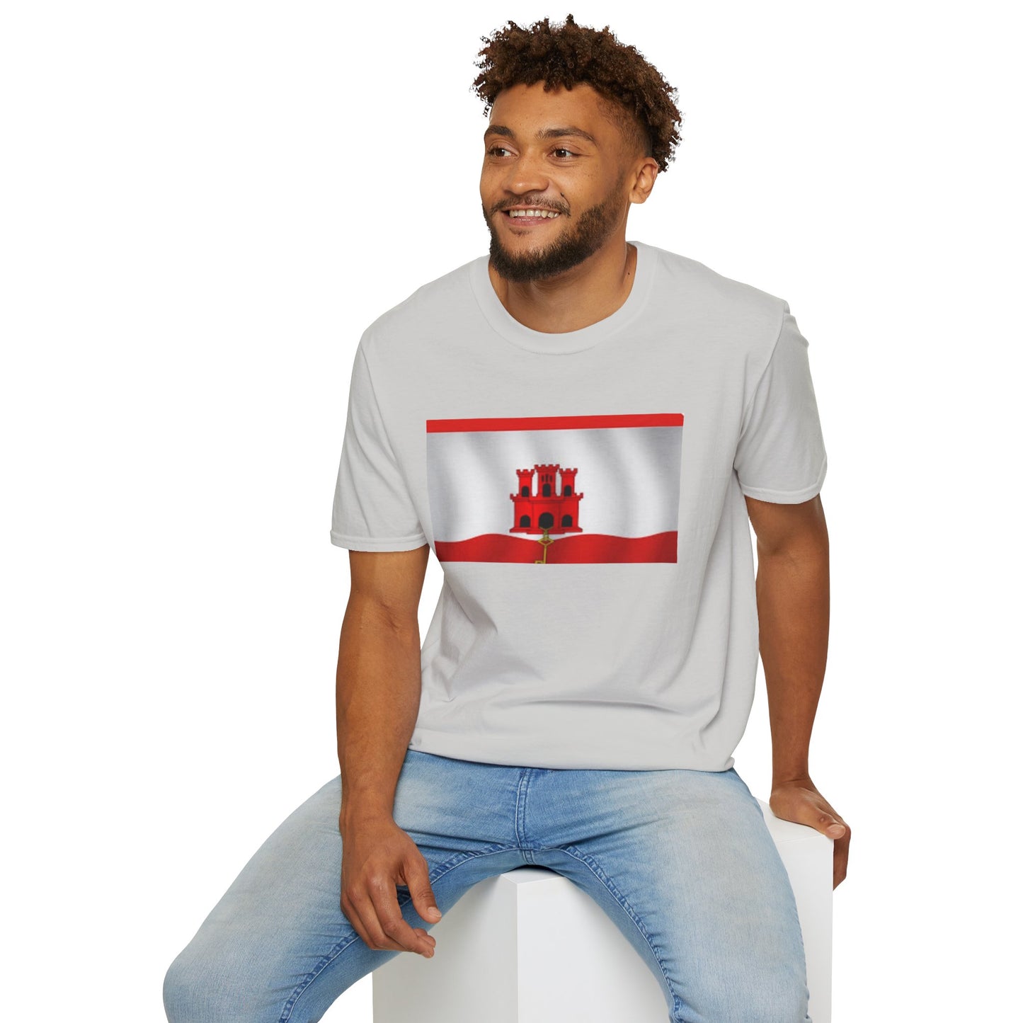Unisex Softstyle T-Shirt -- Gibraltar