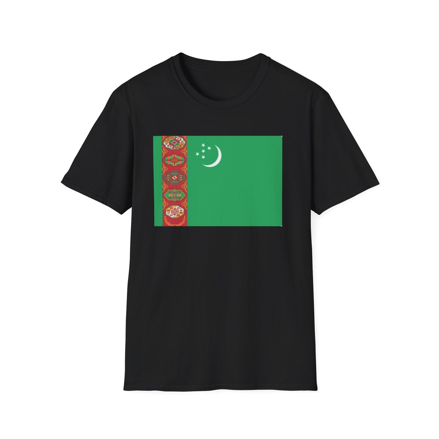 Unisex Softstyle T-Shirt -- Turkmenistan