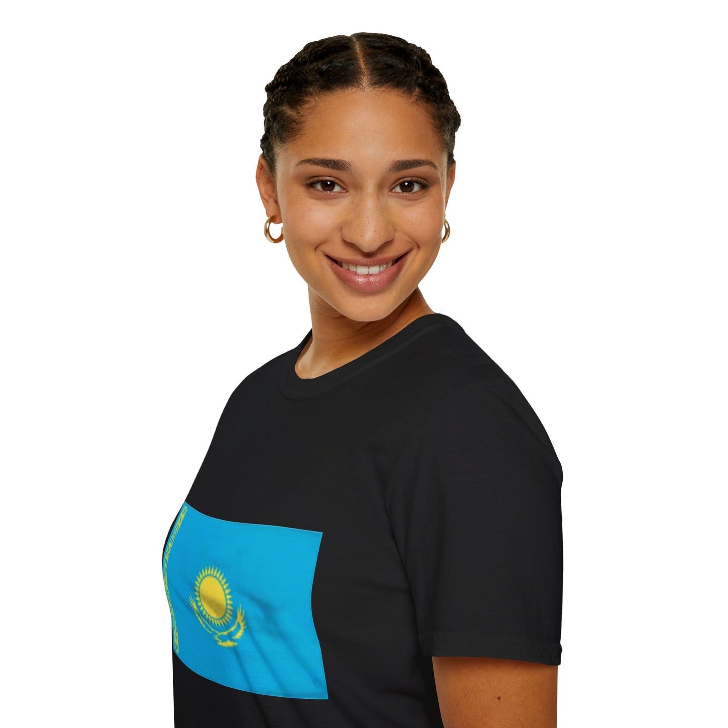 Unisex Softstyle T-Shirt -- Kazakhstan