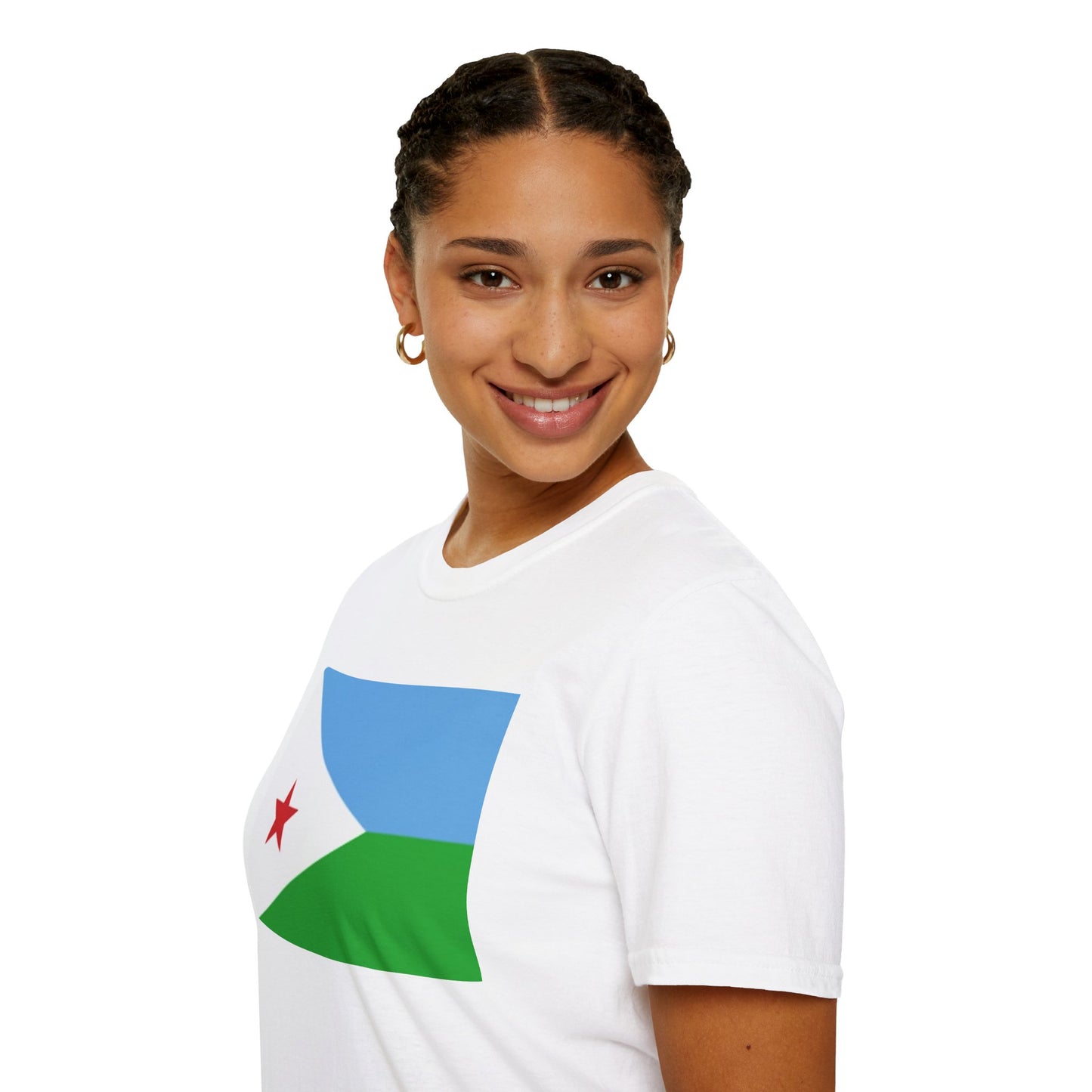 Unisex Softstyle T-Shirt -- Djibouti