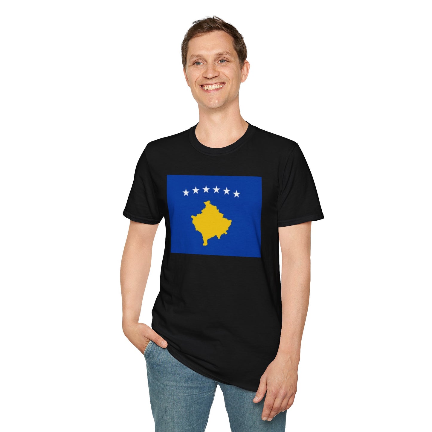 Unisex Softstyle T-Shirt -- Kosovo
