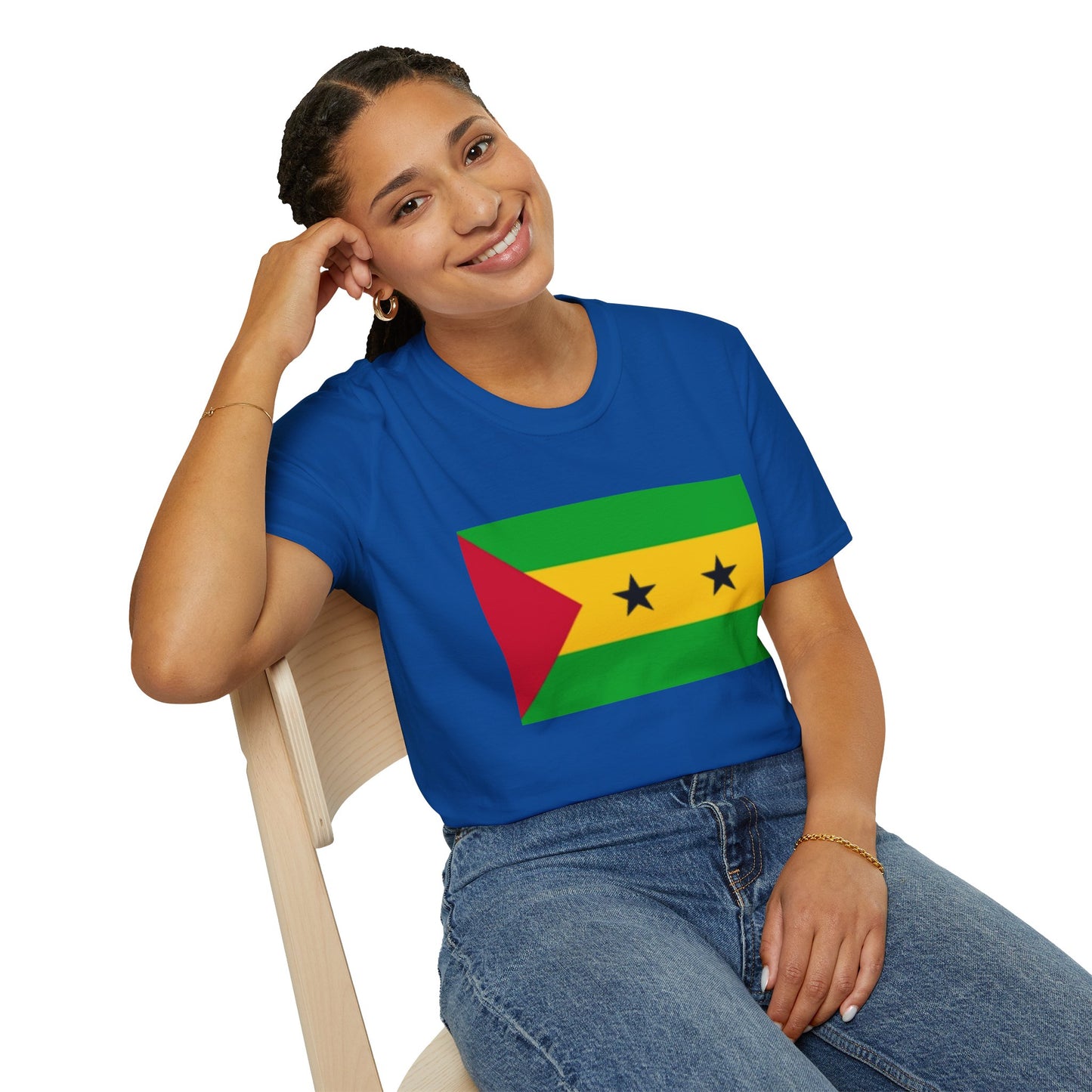 Unisex Softstyle T-Shirt -- Sao Tome and Principe