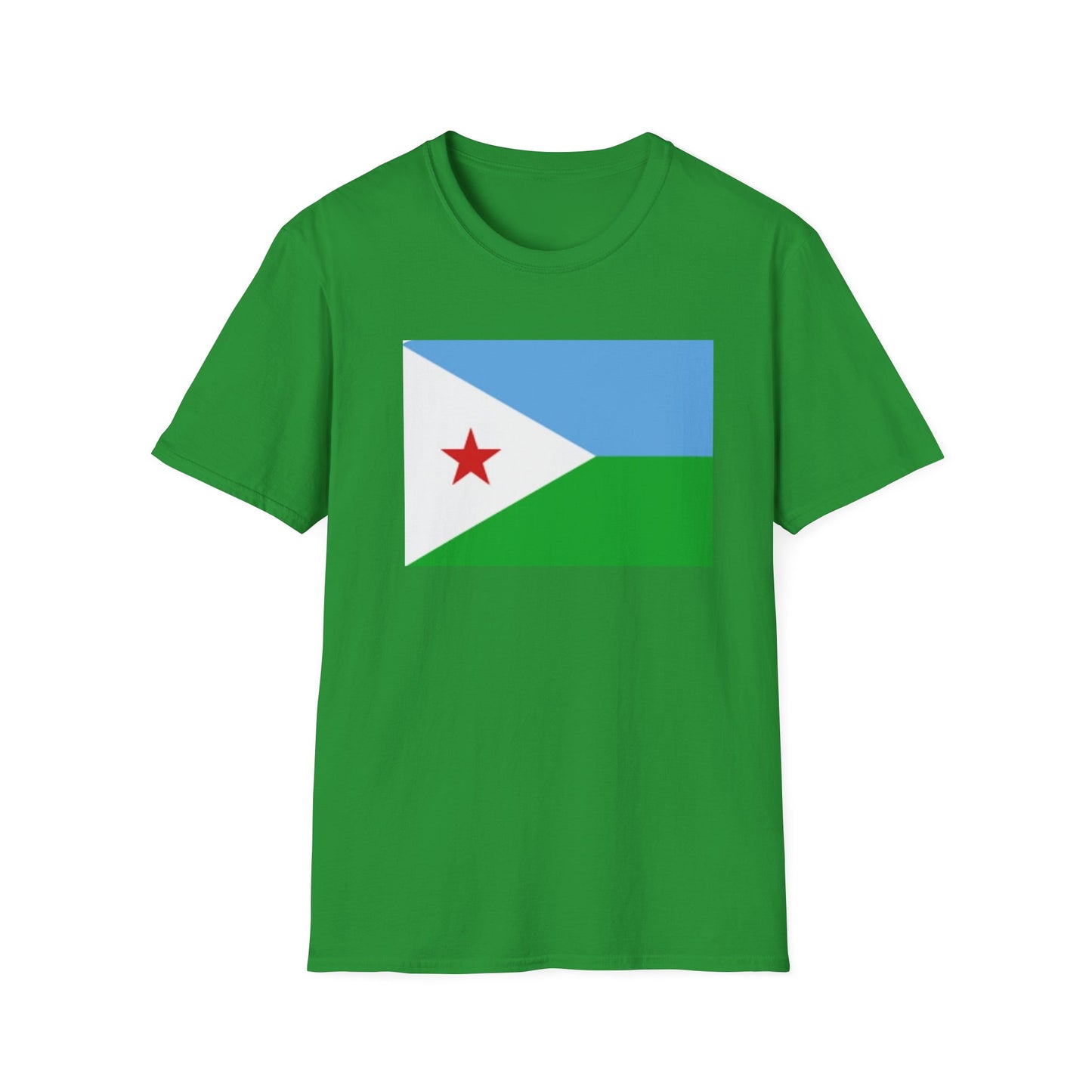 Unisex Softstyle T-Shirt -- Djibouti