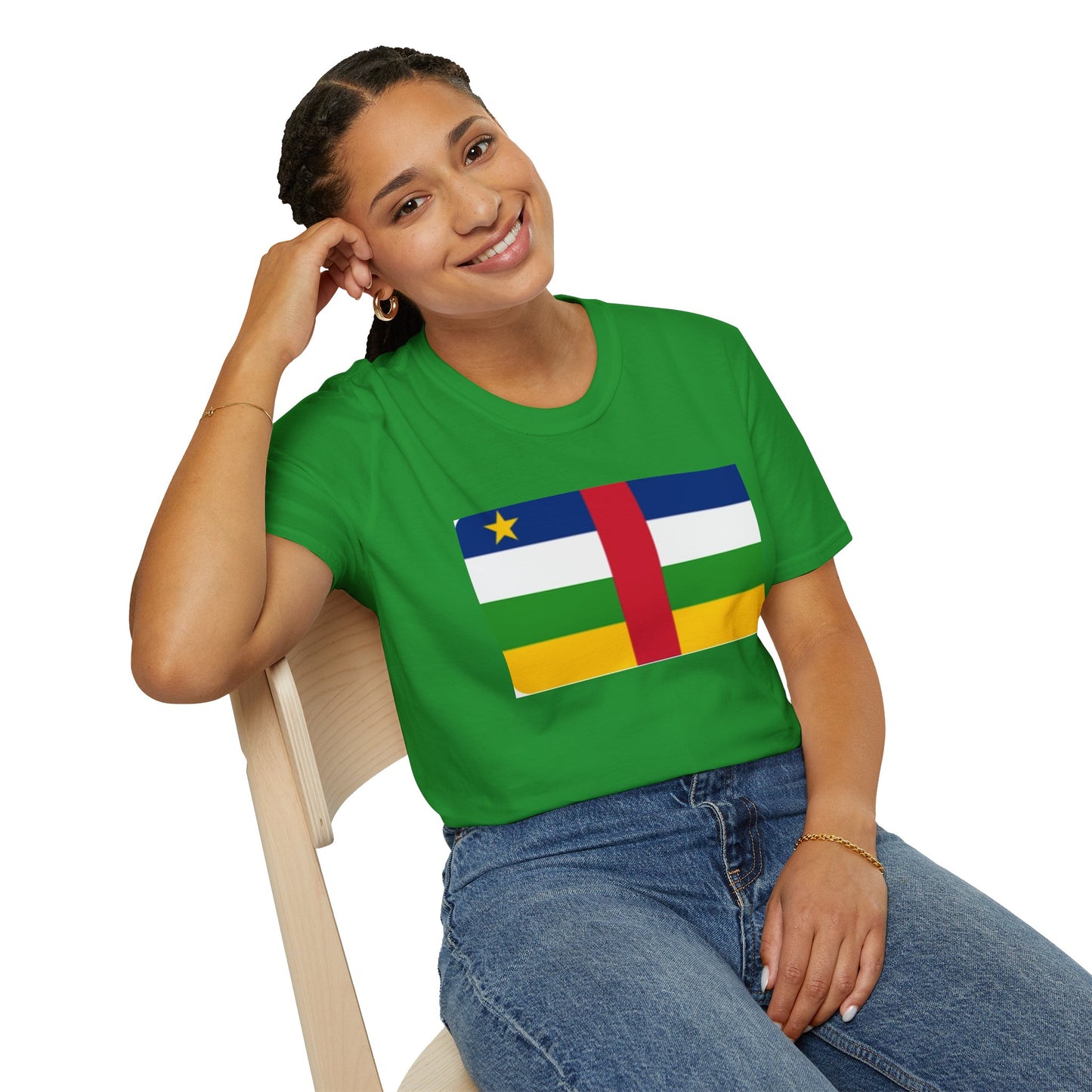 Unisex Softstyle T-Shirt - Central African Republic