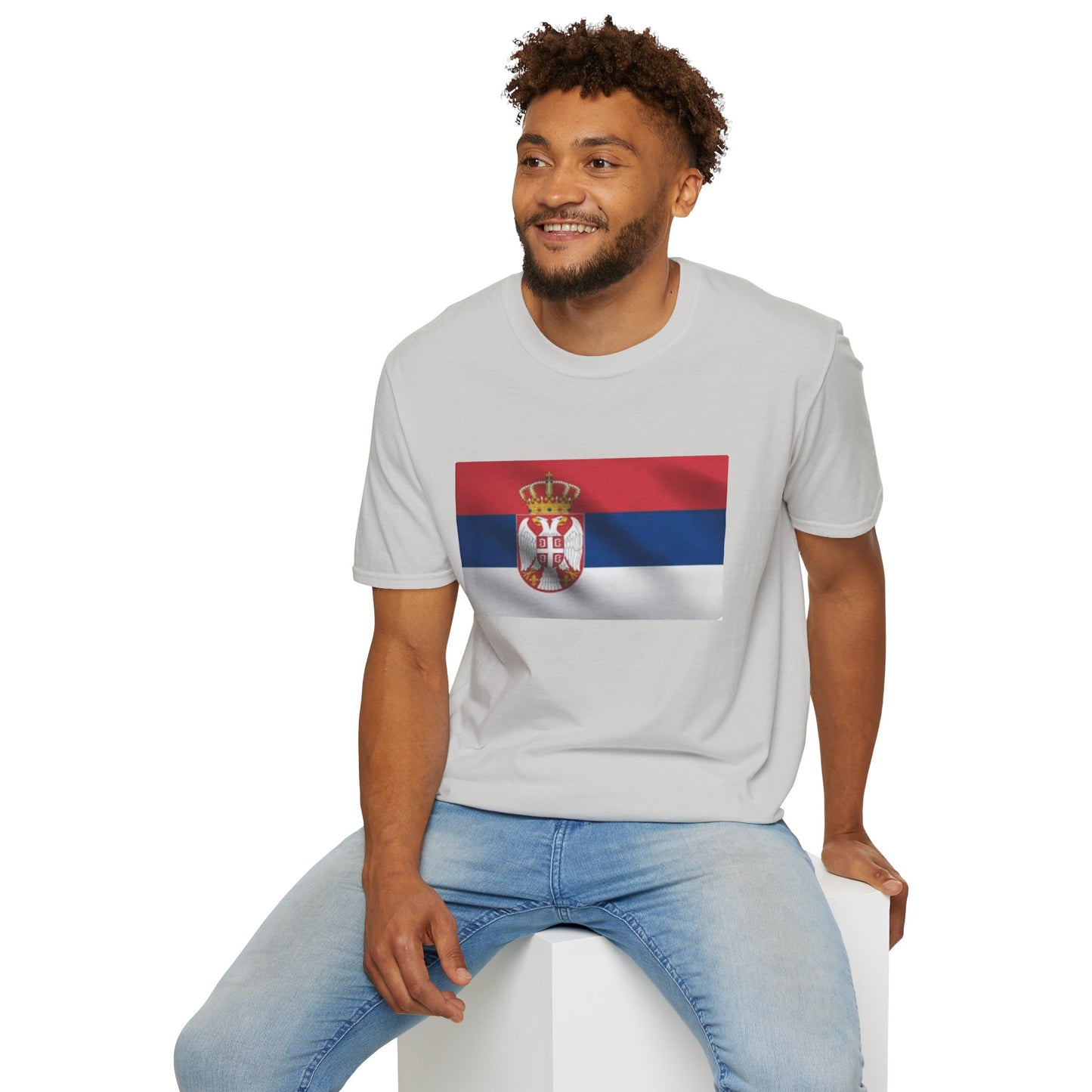 Unisex Softstyle T-Shirt -- Serbia